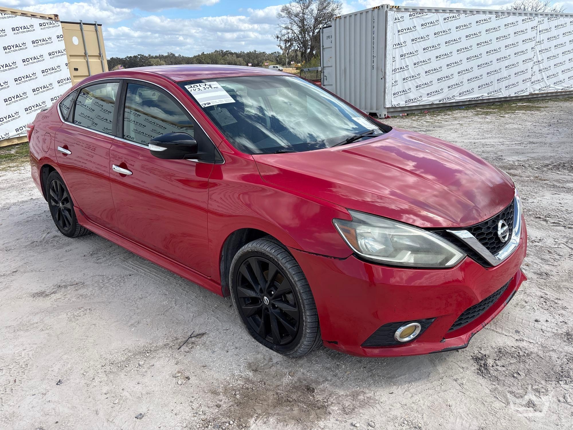 2017 Nissan Sentra SR Sedan (A61574)