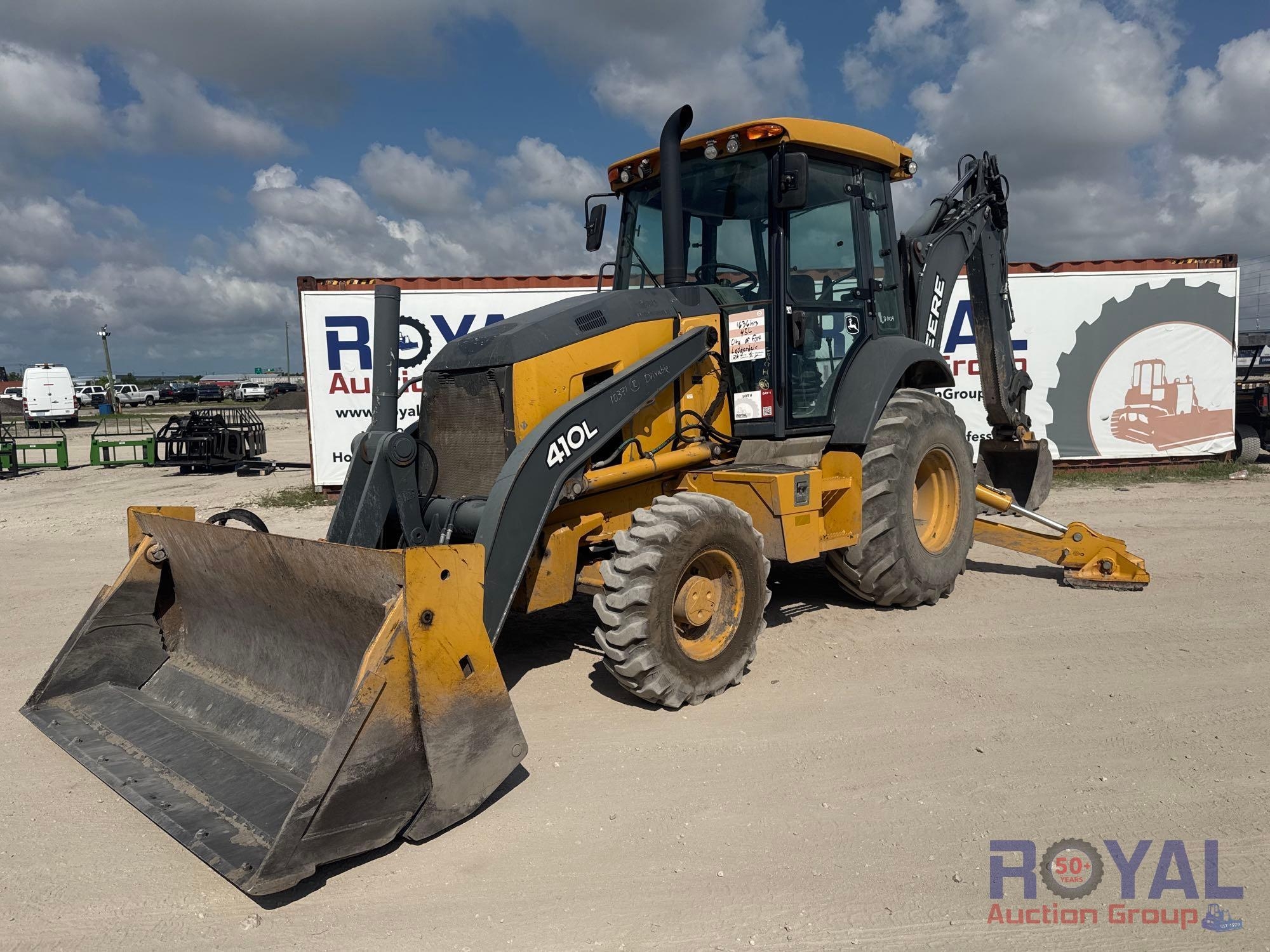 2017 John Deere 410L Loader Backhoe (A46683)