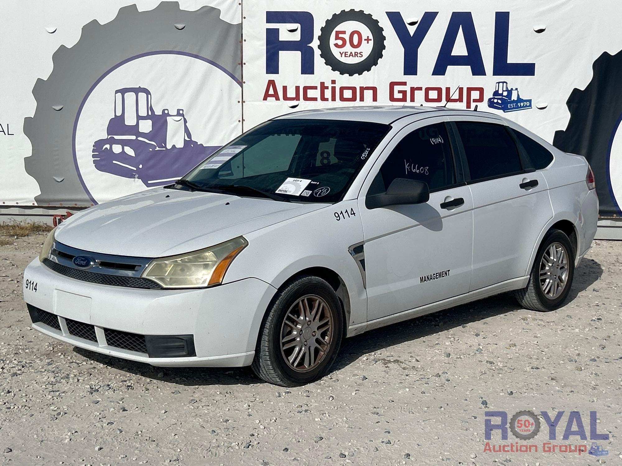 2008 Ford Focus SEL Sedan (A54815)