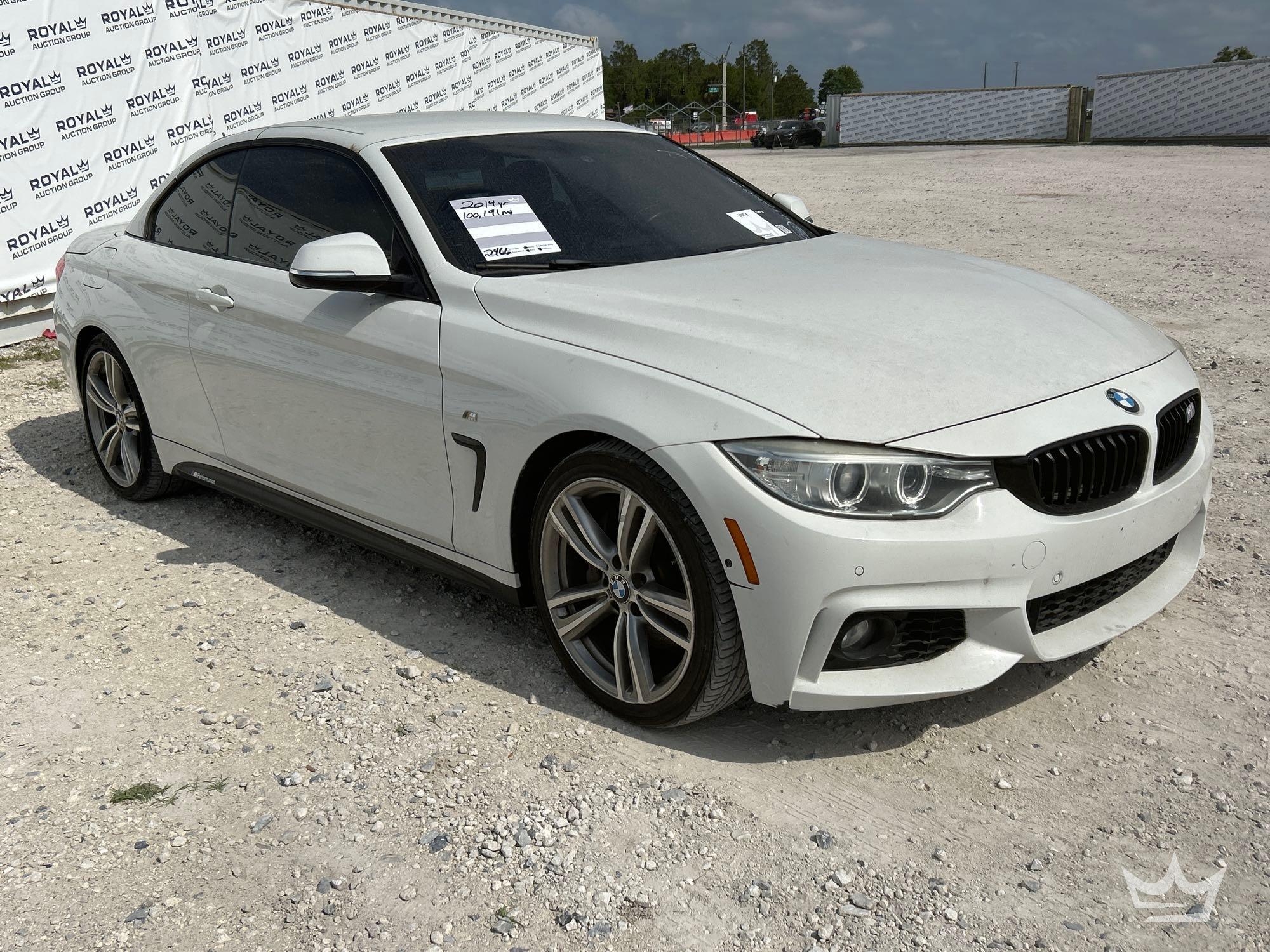 2014 BMW 435i Convertible Coupe (A64557)