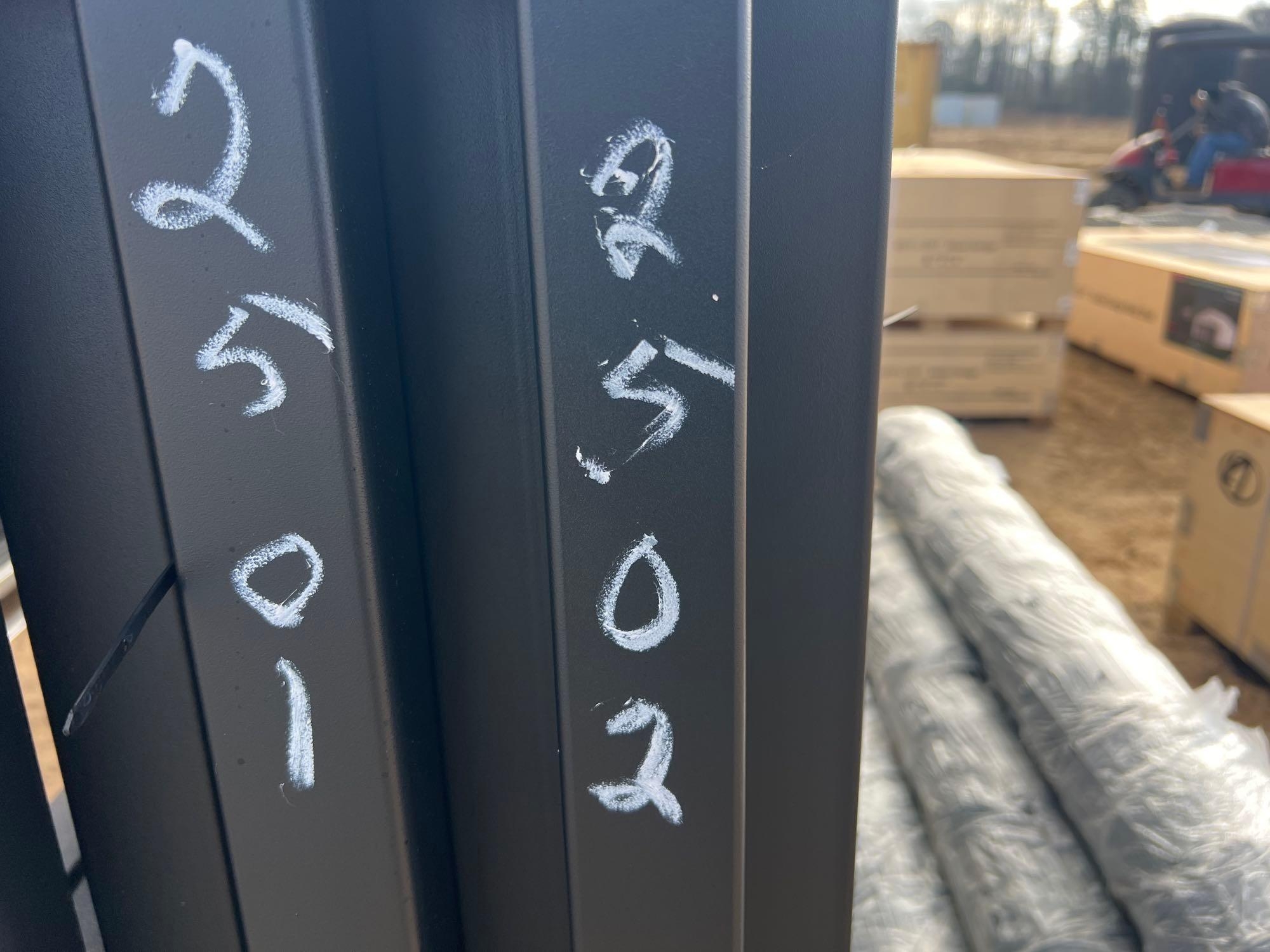 UNUSED KJ K0720-7'X20' METAL FARM DRIVEWAY GATE (A60432)