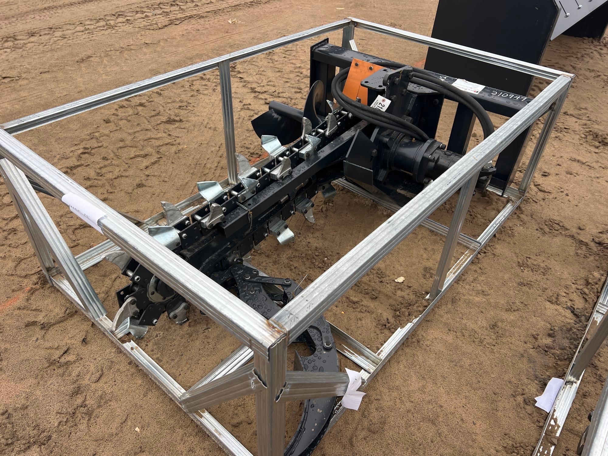 UNUSED JCT HYD TRENCHER (A62131)