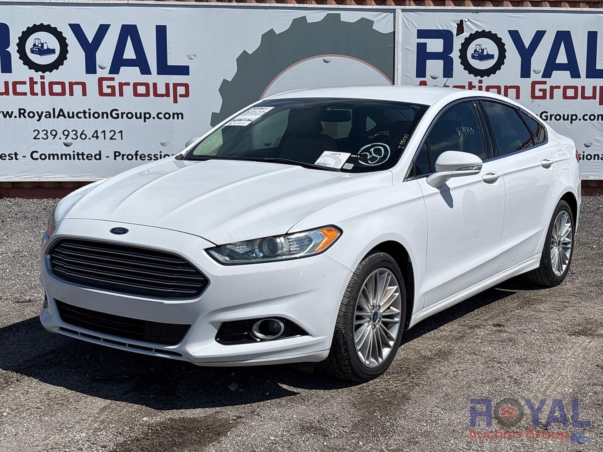 2016 Ford Fusion Sedan (A55758)