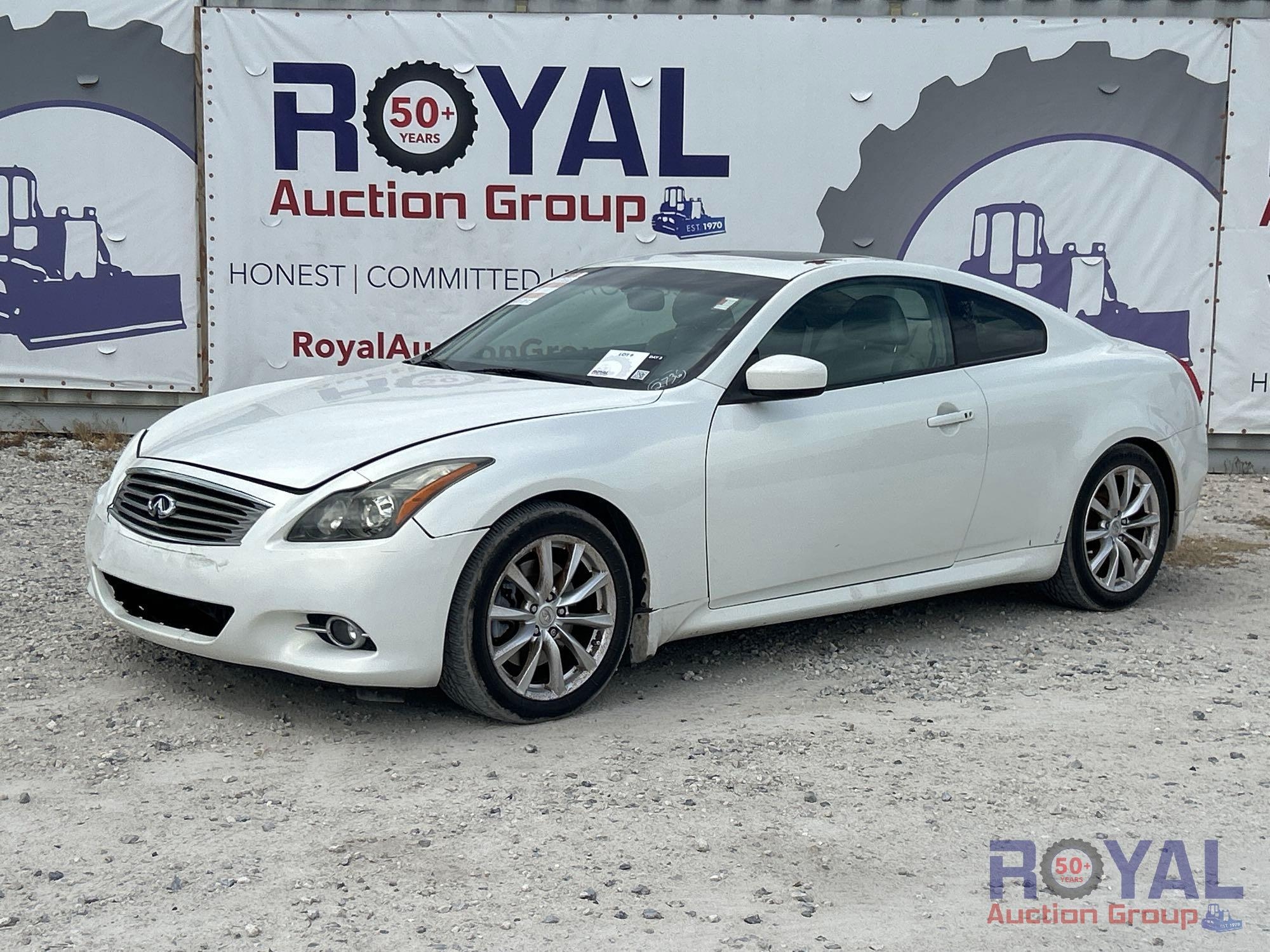 2013 Infiniti G37 Coupe (A55853)