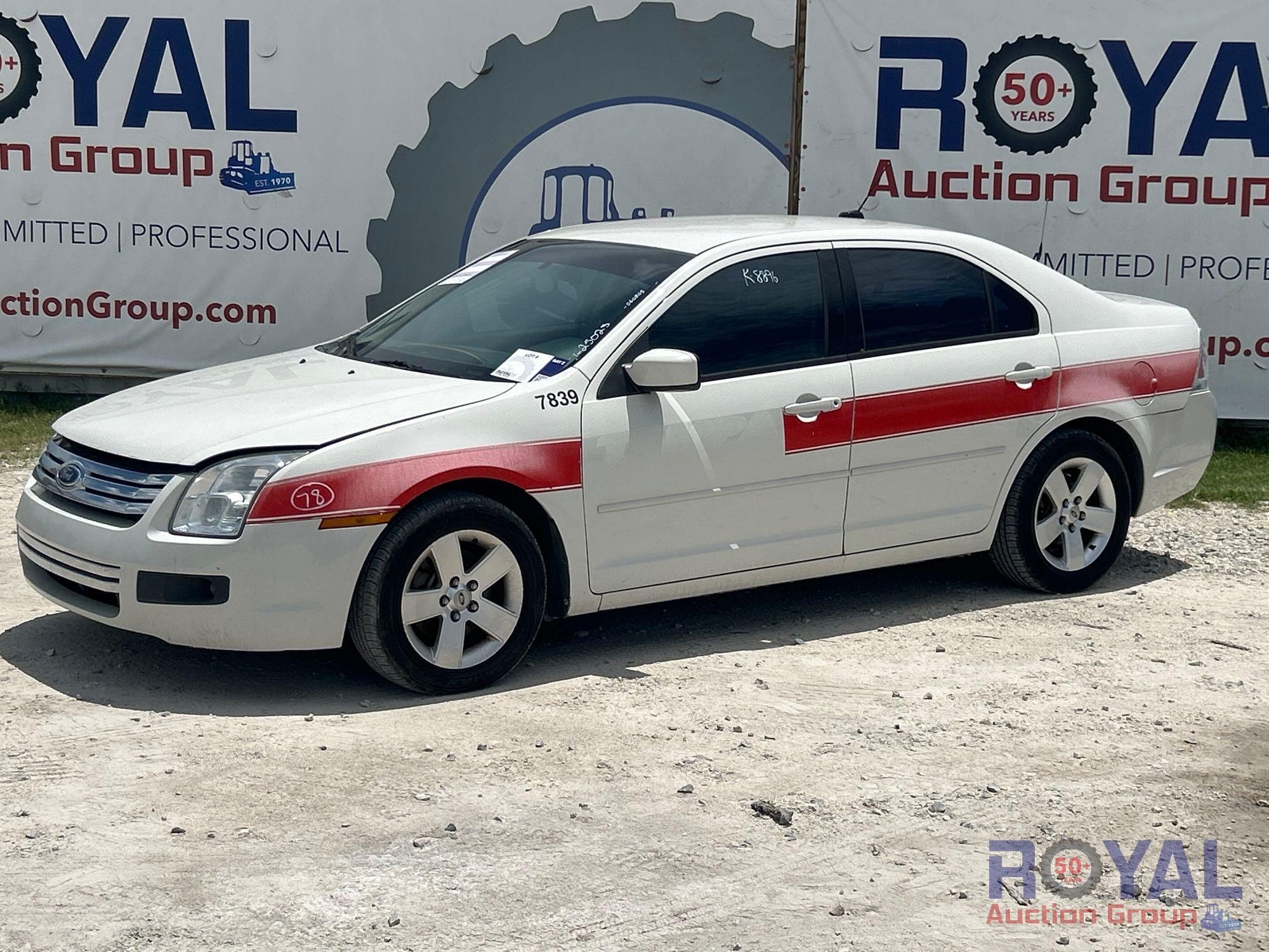 Year: 2009 Make: Ford Model: Fusion Vehicle Type: Passenger Car Mileage: 116,889 Plate: Body Type... (A48082)