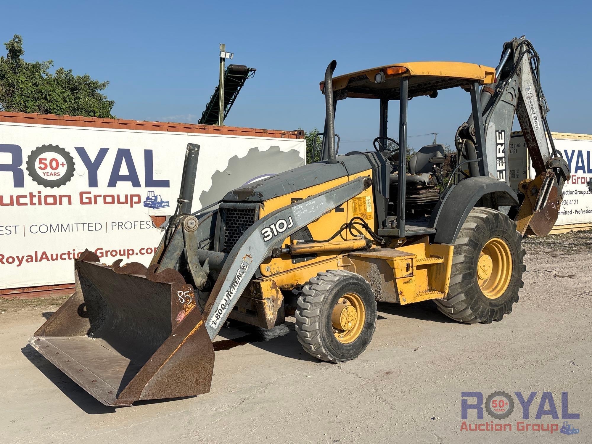 2010 John Deere 310J 4x4 Extendahoe Loader Backhoe (A46683)