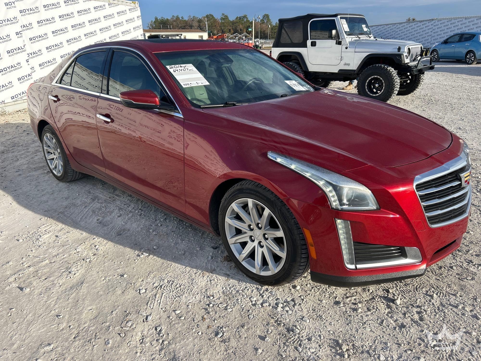 2016 Cadillac CTS Sedan (A64557)