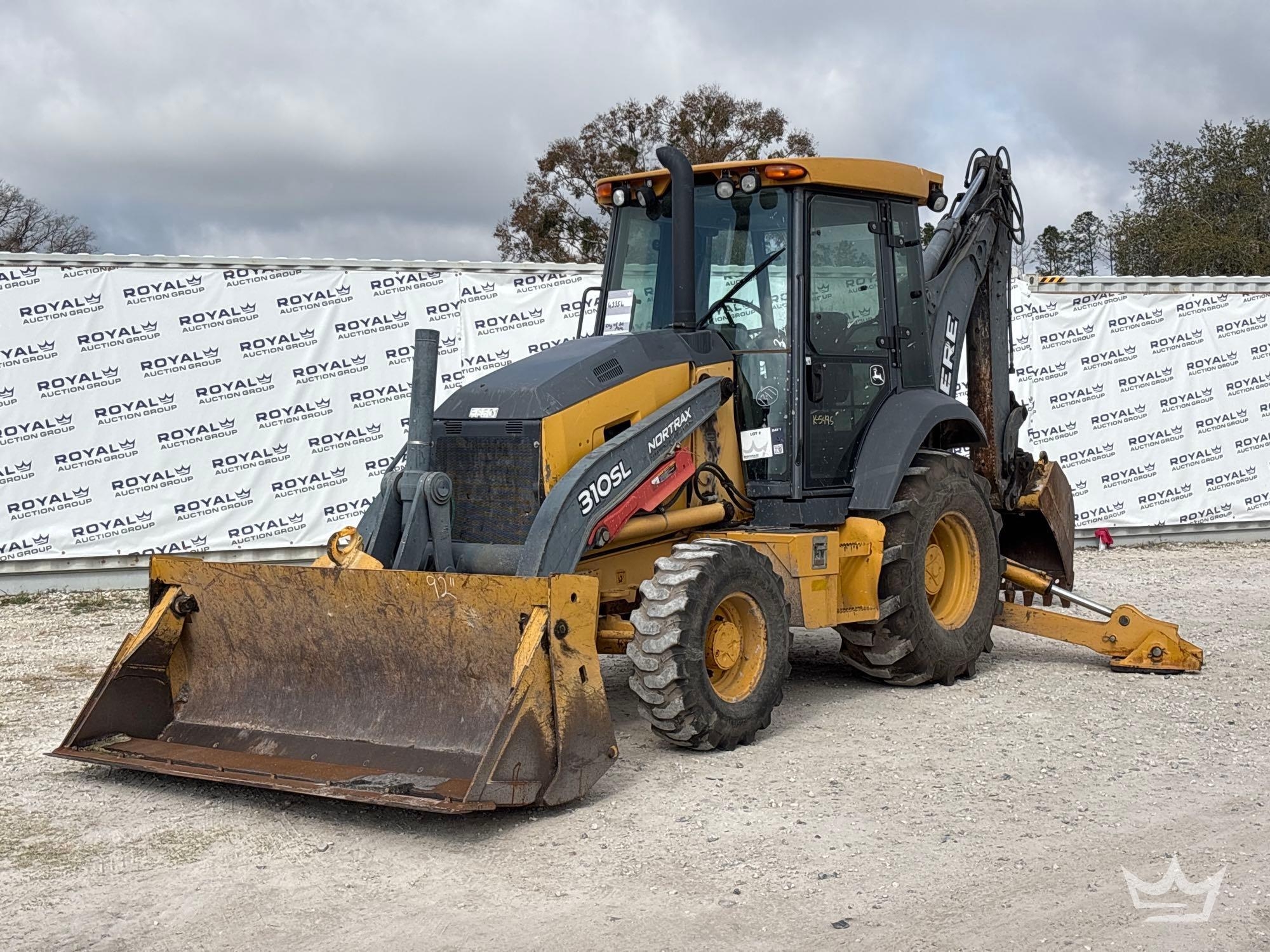 2015 John Deere 310SL 4x4 Extendahoe Loader Backhoe (A61572)
