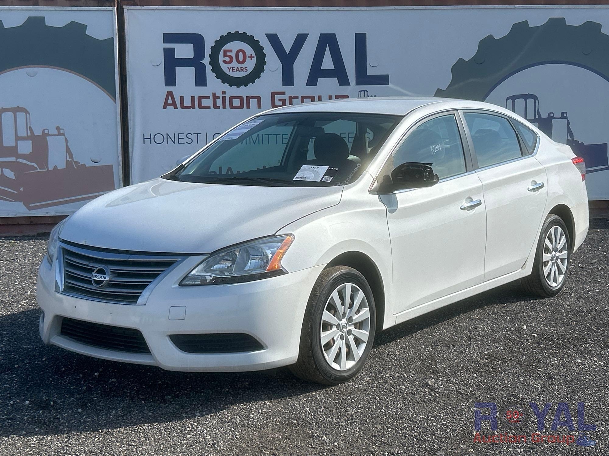 2013 Nissan Sentra Passenger Car, VIN # 3N1AB7AP8DL772101 (A50324)