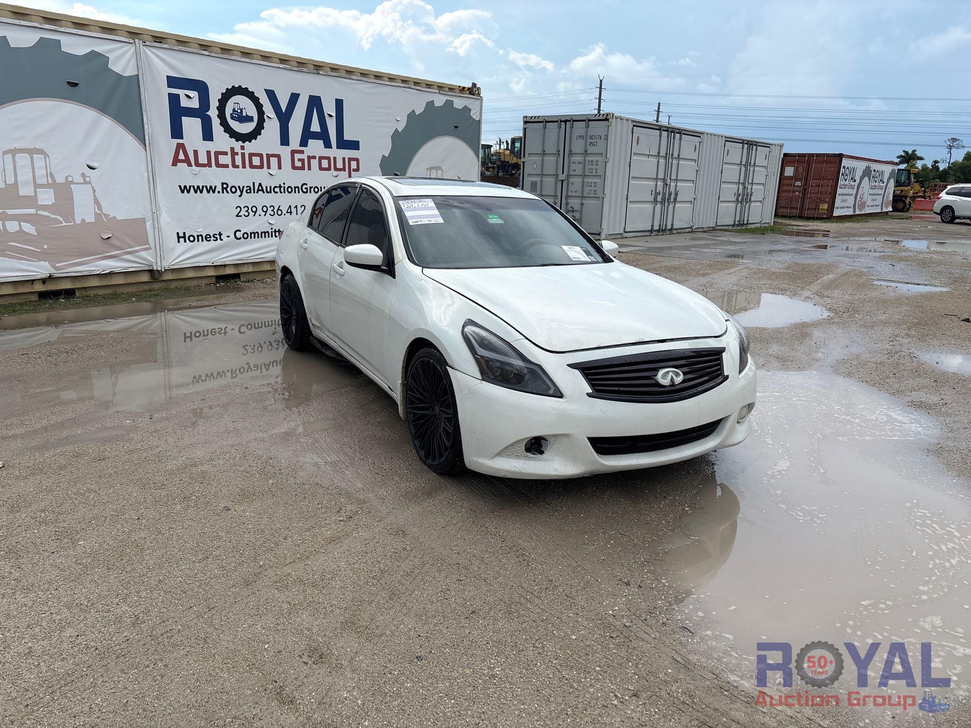2012 Infiniti G25 Sedan (A53424)