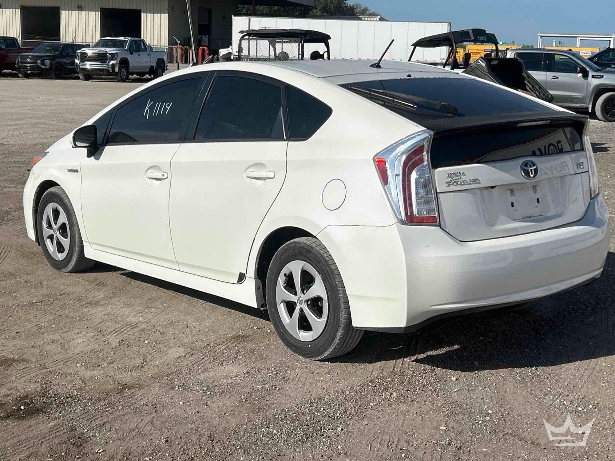 Year: 2015 Make: Toyota Model: Prius Vehicle Type: Passenger Car Mileage: Plate: Body Type: 4 Door (A56859)