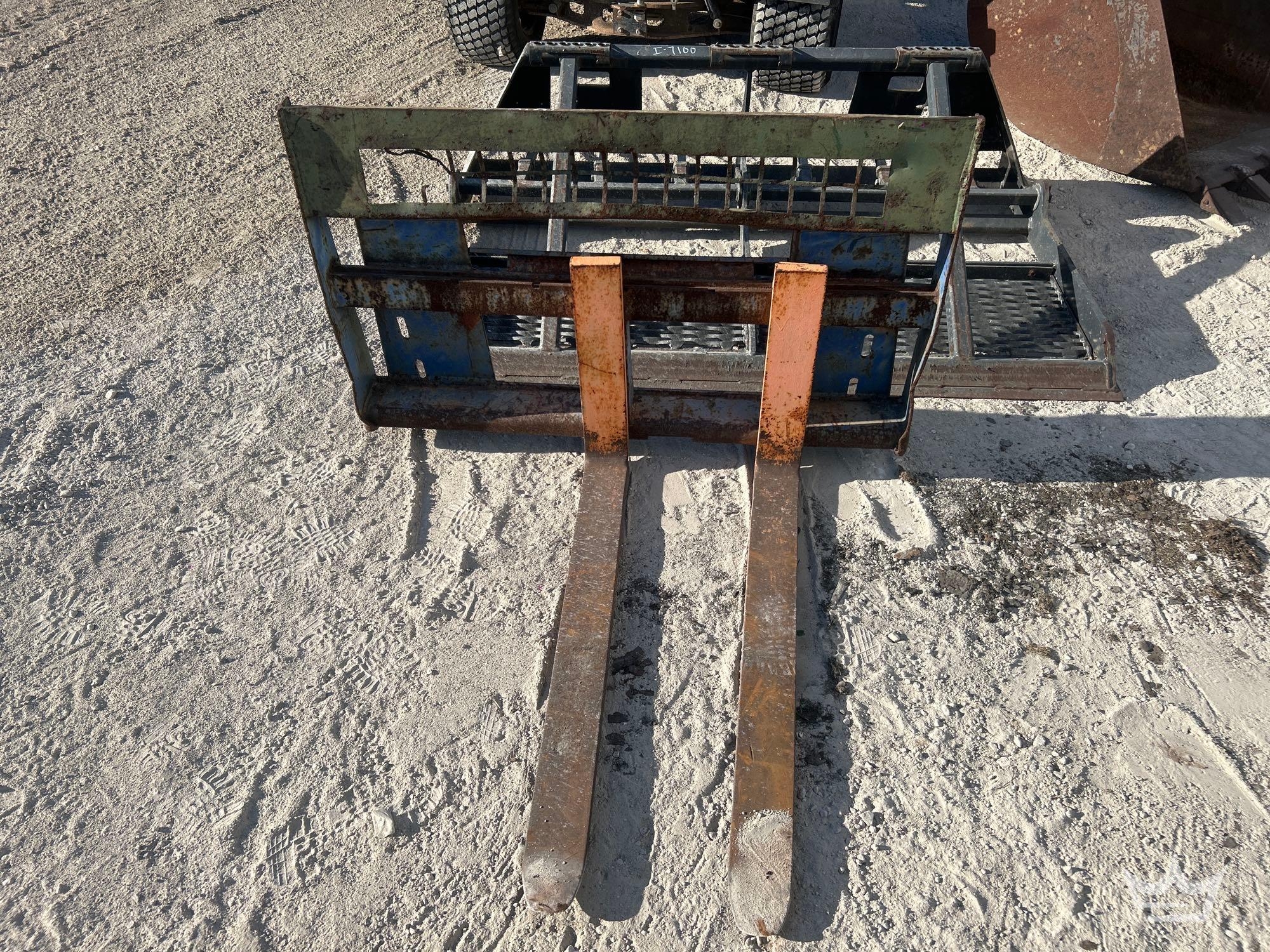 48in Forks and Frame Skid Steer Attachment (A56857)