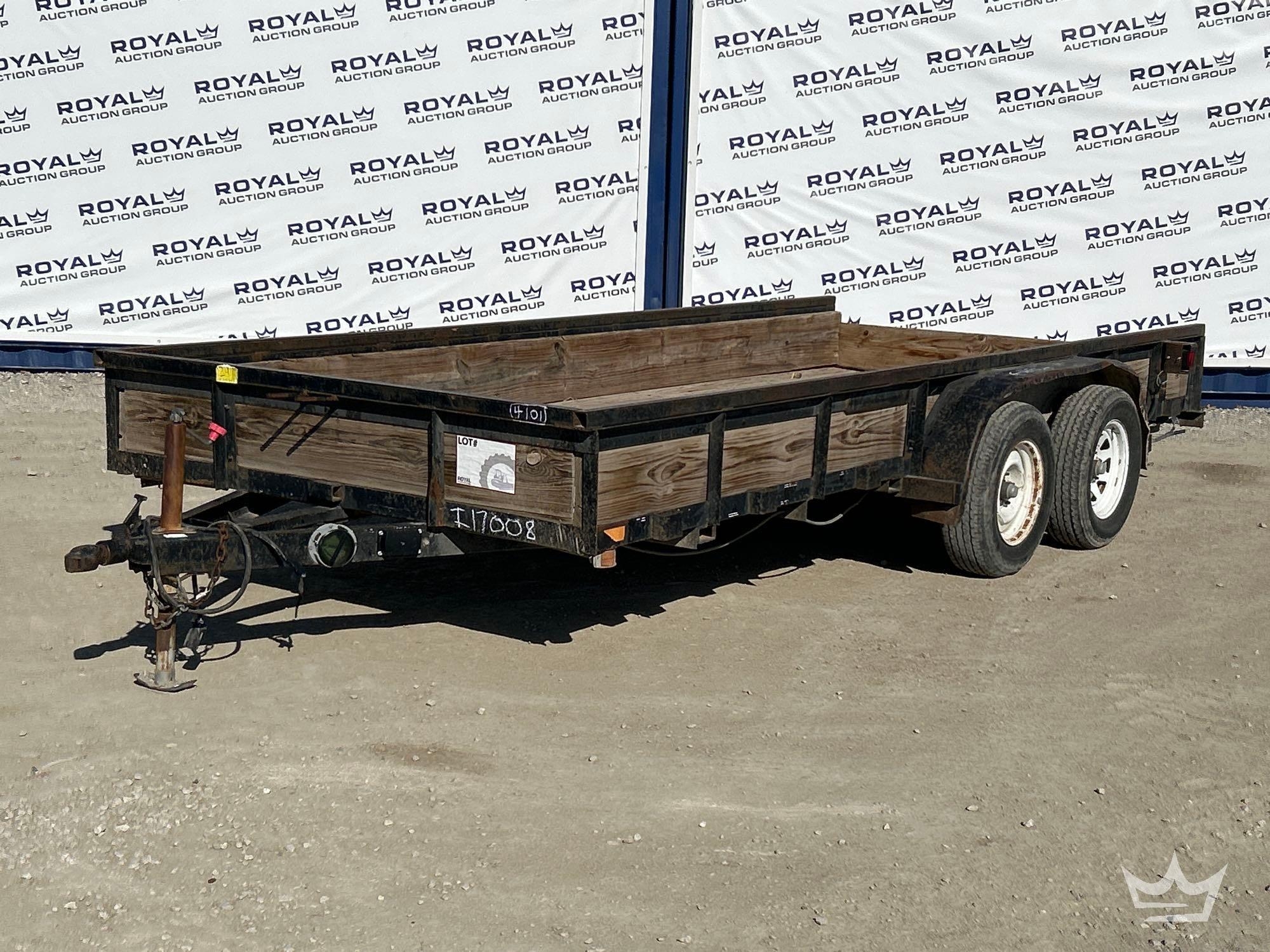 2005 16ft. Big Tex 2.5 Ton T/A Utility Trailer (A60352)
