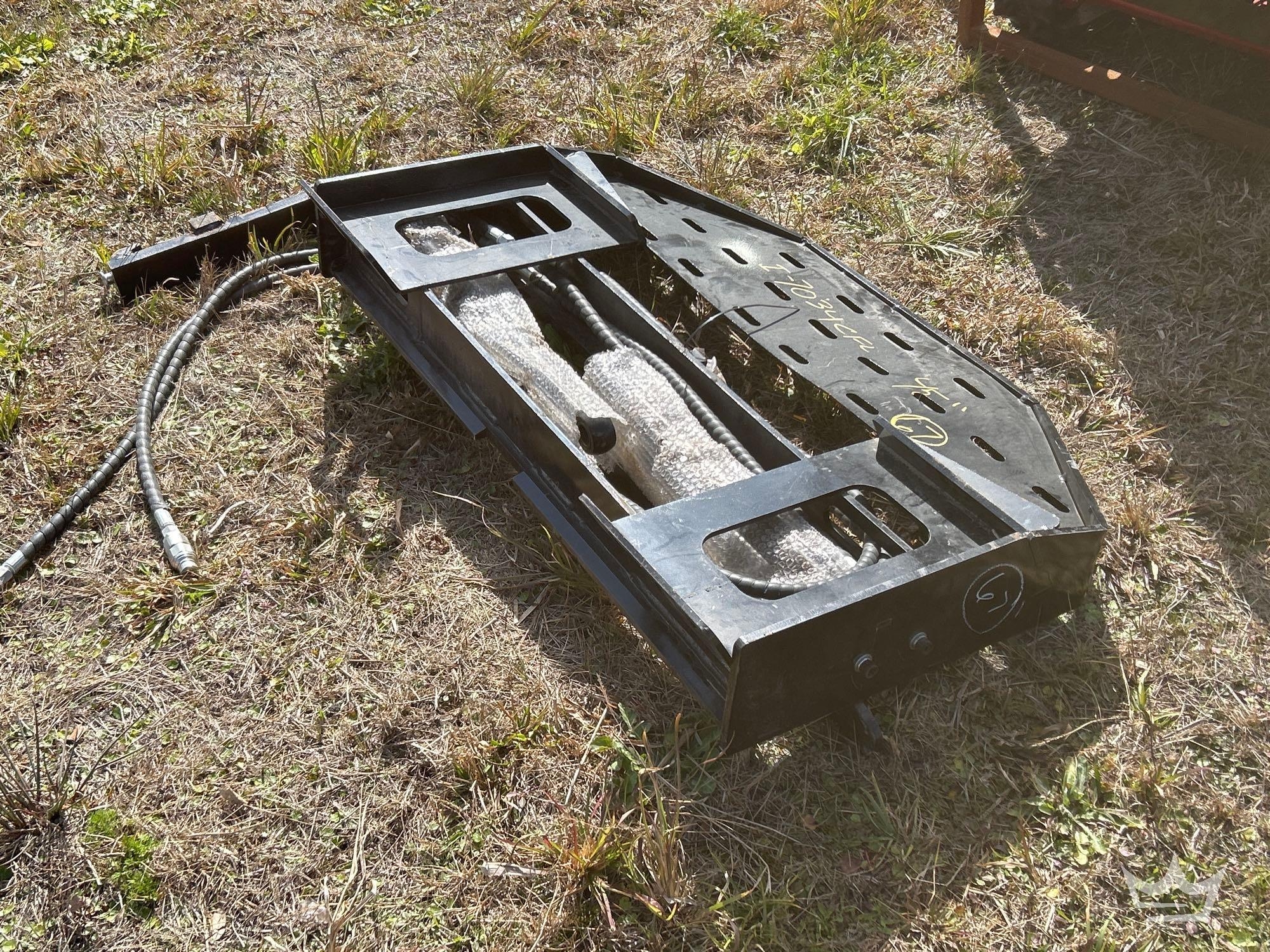 2025 SF60 60in Hydraulic Side Shift Forks Skid Steer Attachment (A61572)