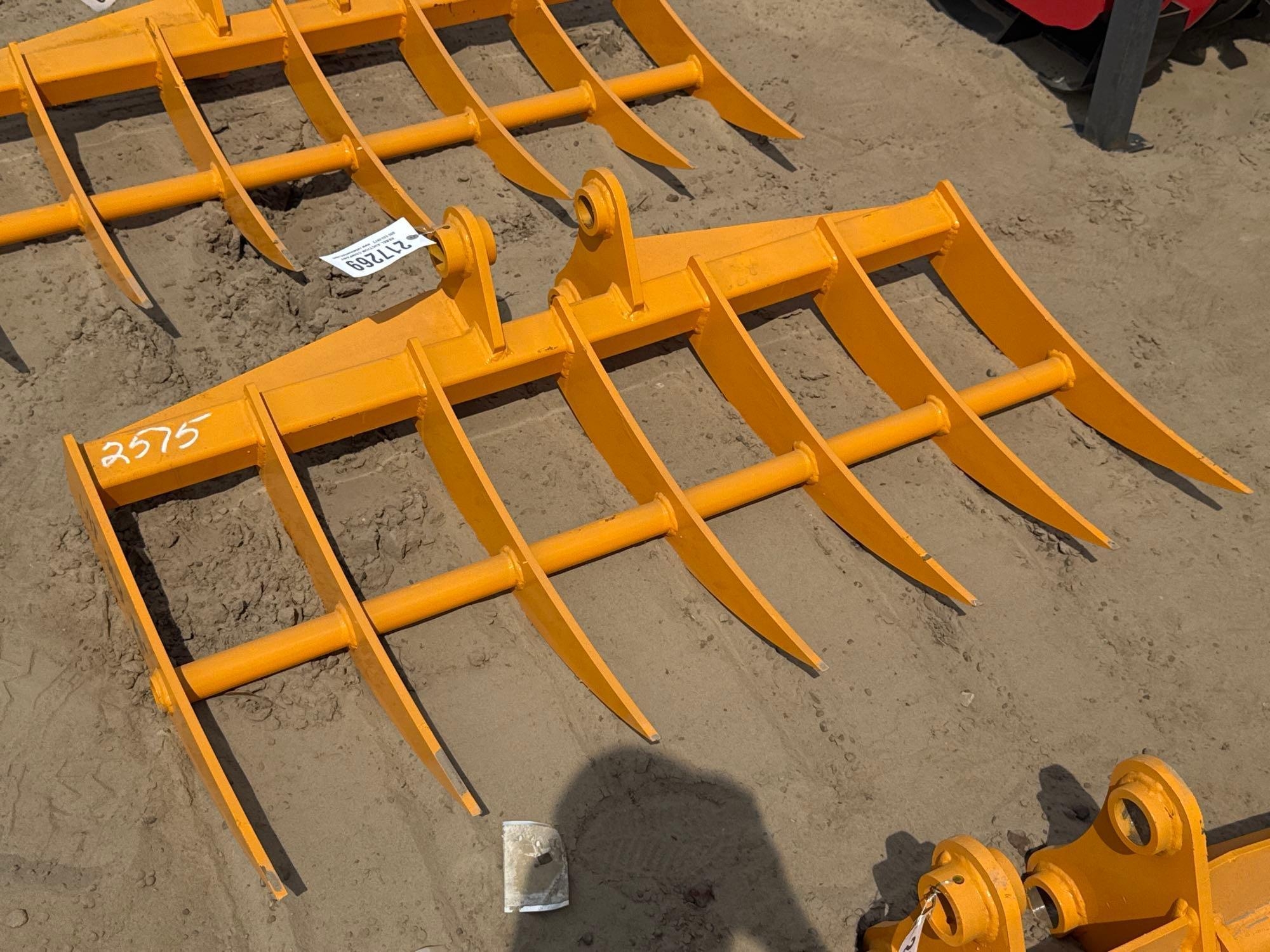 UNUSED FUTURE CAT 303-46" EXCAVATOR RAKE (A65055)