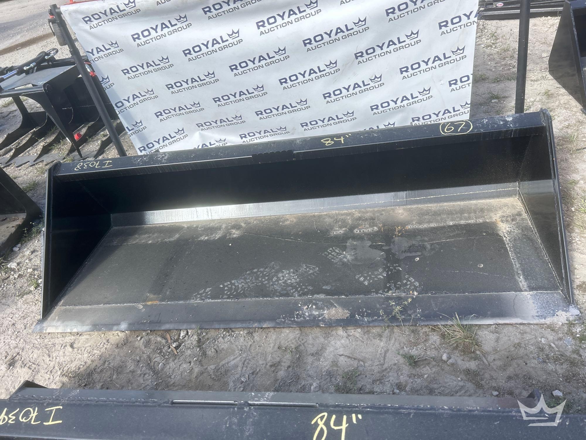 84in Bucket Skid Steer Attachment (A61572)