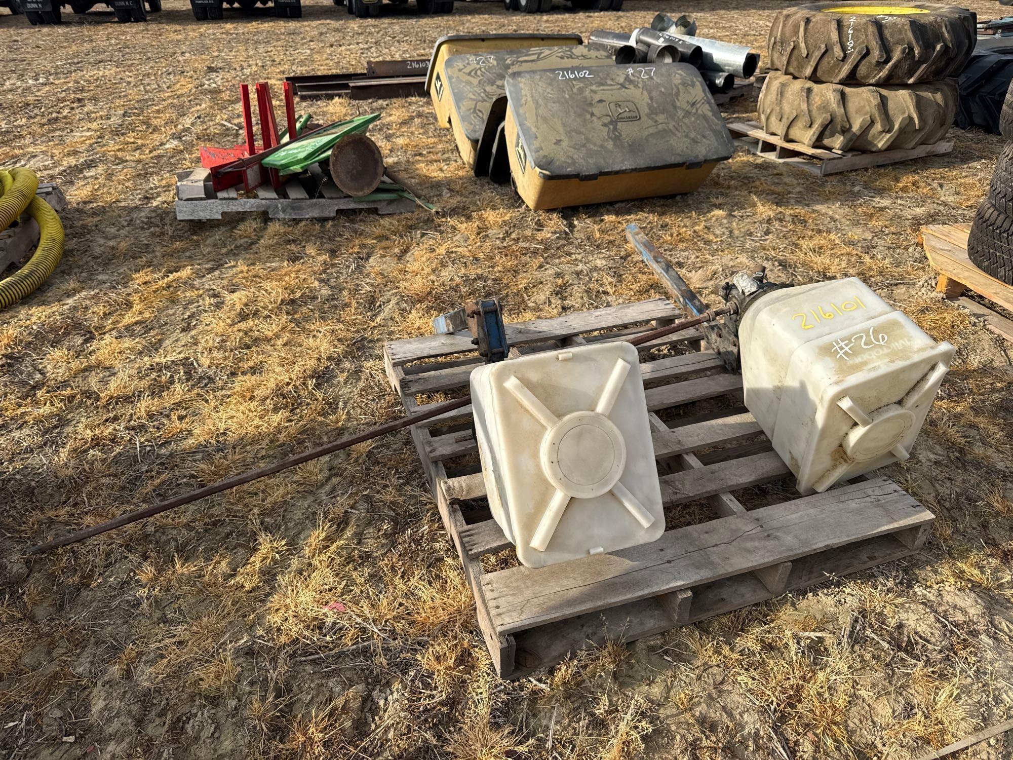 PALLETOF GRANULAR APPLICATORS (A64278)