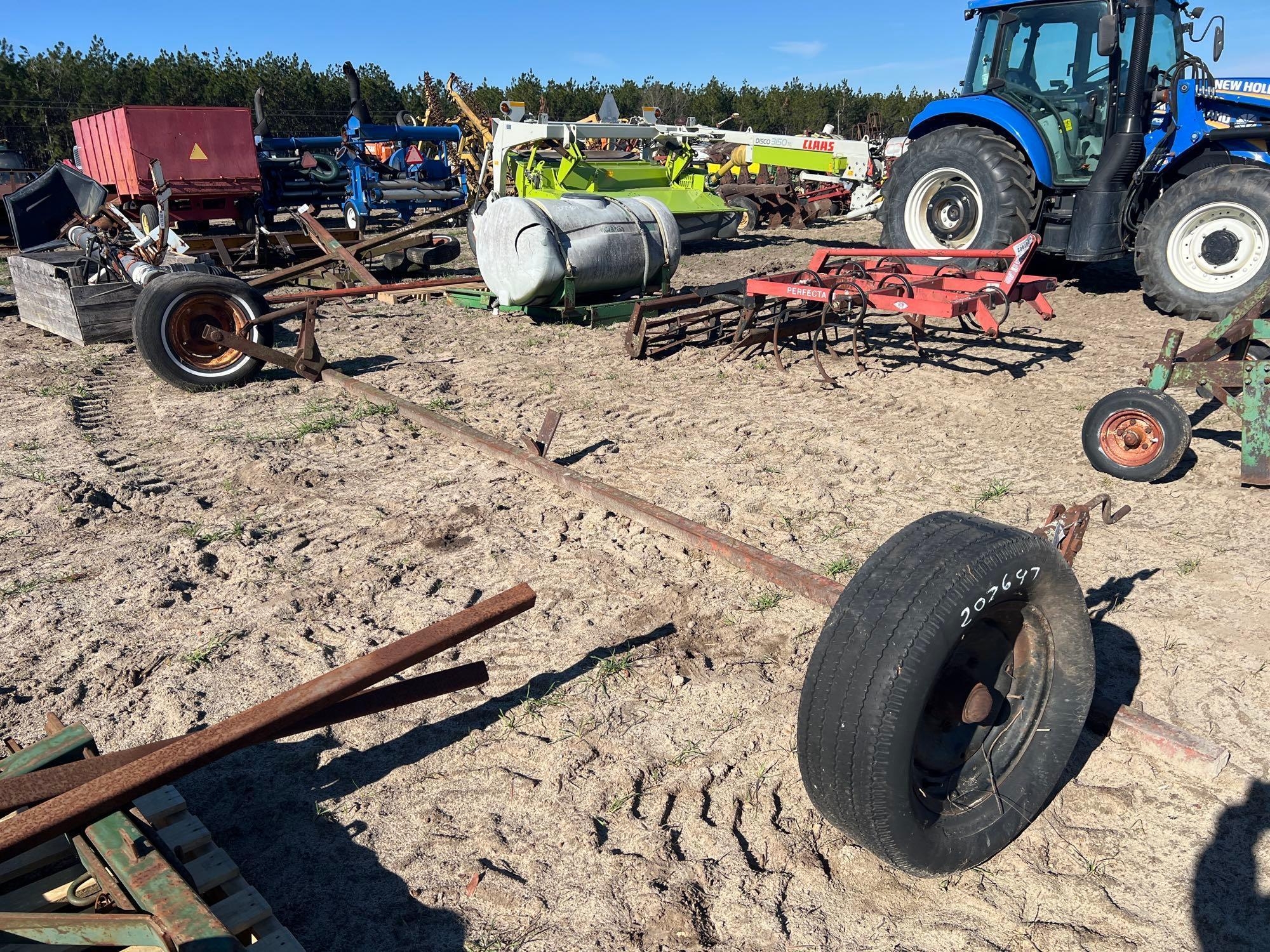 2" X " DIAMOND TOOL BAR, GAUGE WHEELS (A63290)