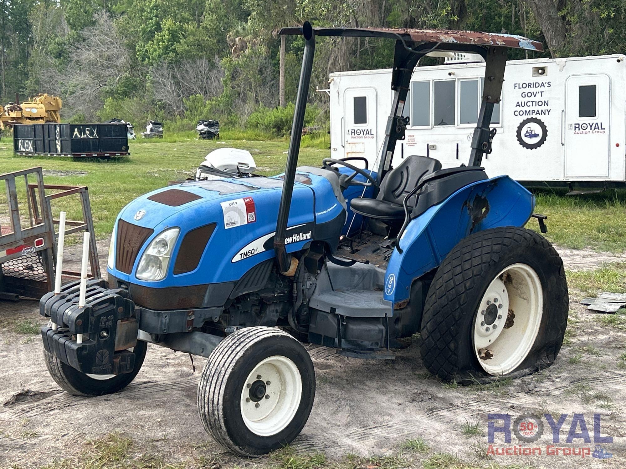 New Holland TN60A Utility Tractor (A49346)