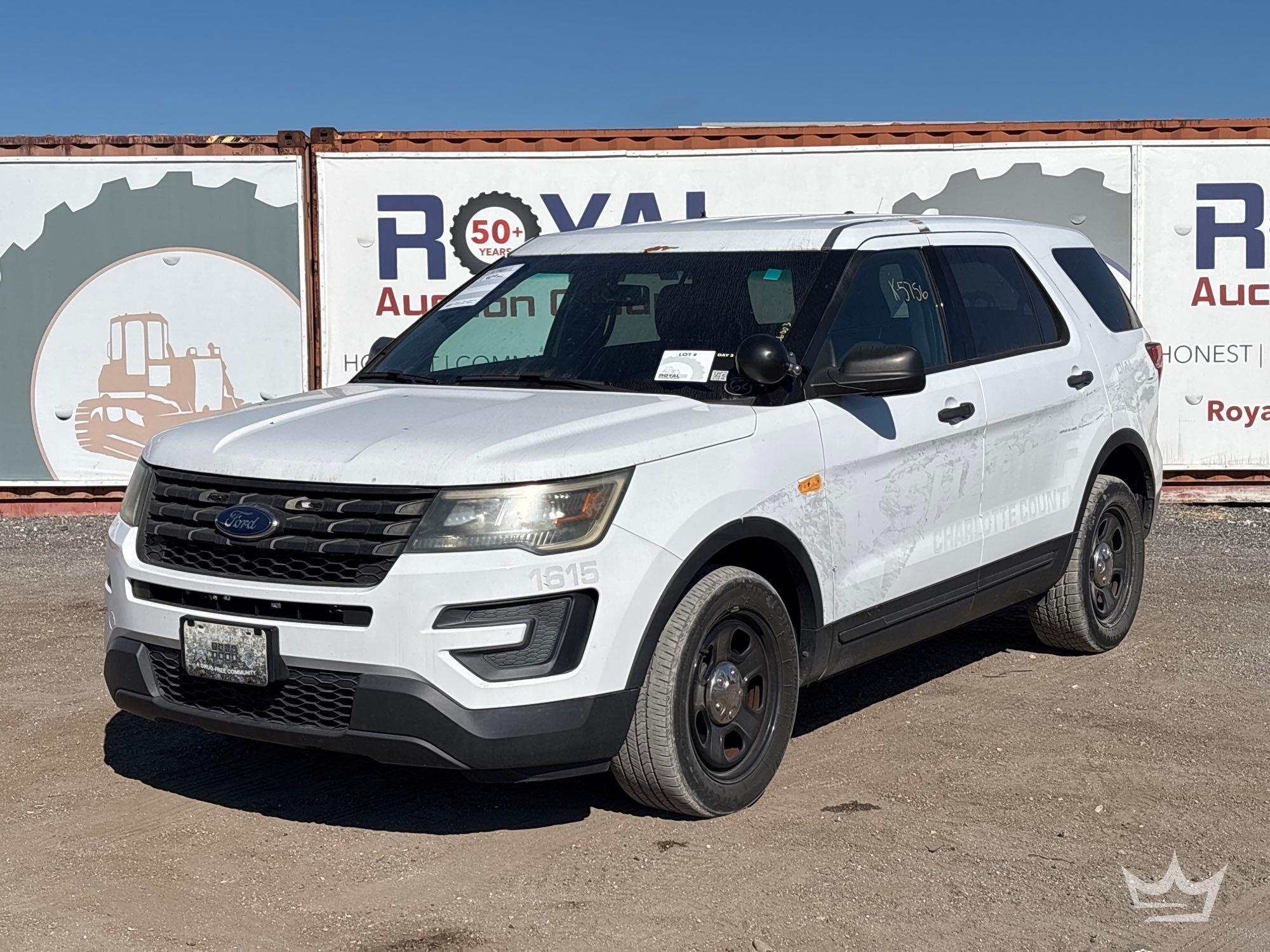 2016 Ford Explorer AWD SUV (A59231)