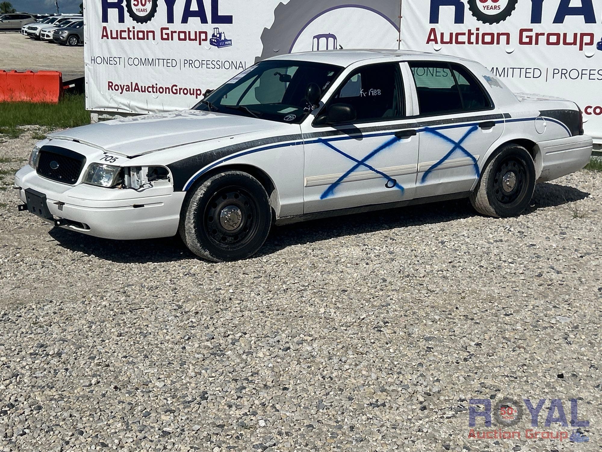 Year: 2011 Make: Ford Model: Crown Victoria Vehicle Type: Passenger Car Mileage: 49,385 Plate: Body (A48082)
