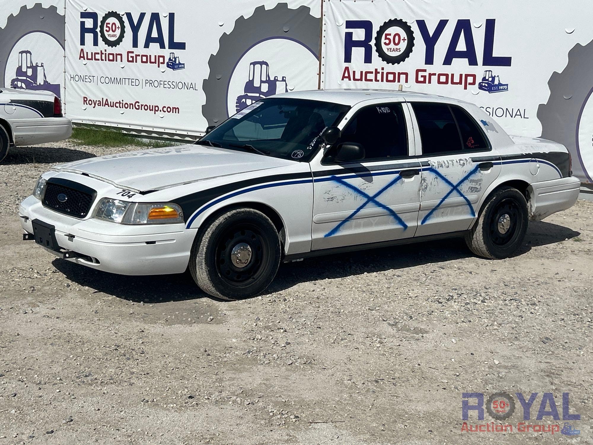 Year: 2008 Make: Ford Model: Crown Victoria Vehicle Type: Passenger Car Mileage: 102,687 Plate: B... (A48082)