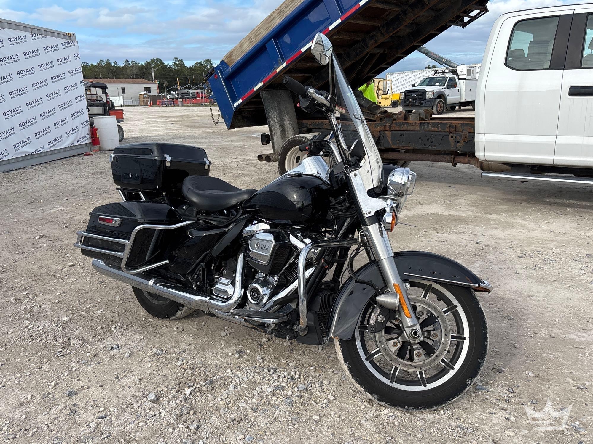 2021 Harley-Davidson FLHP Road King Motorcycle (A59231)