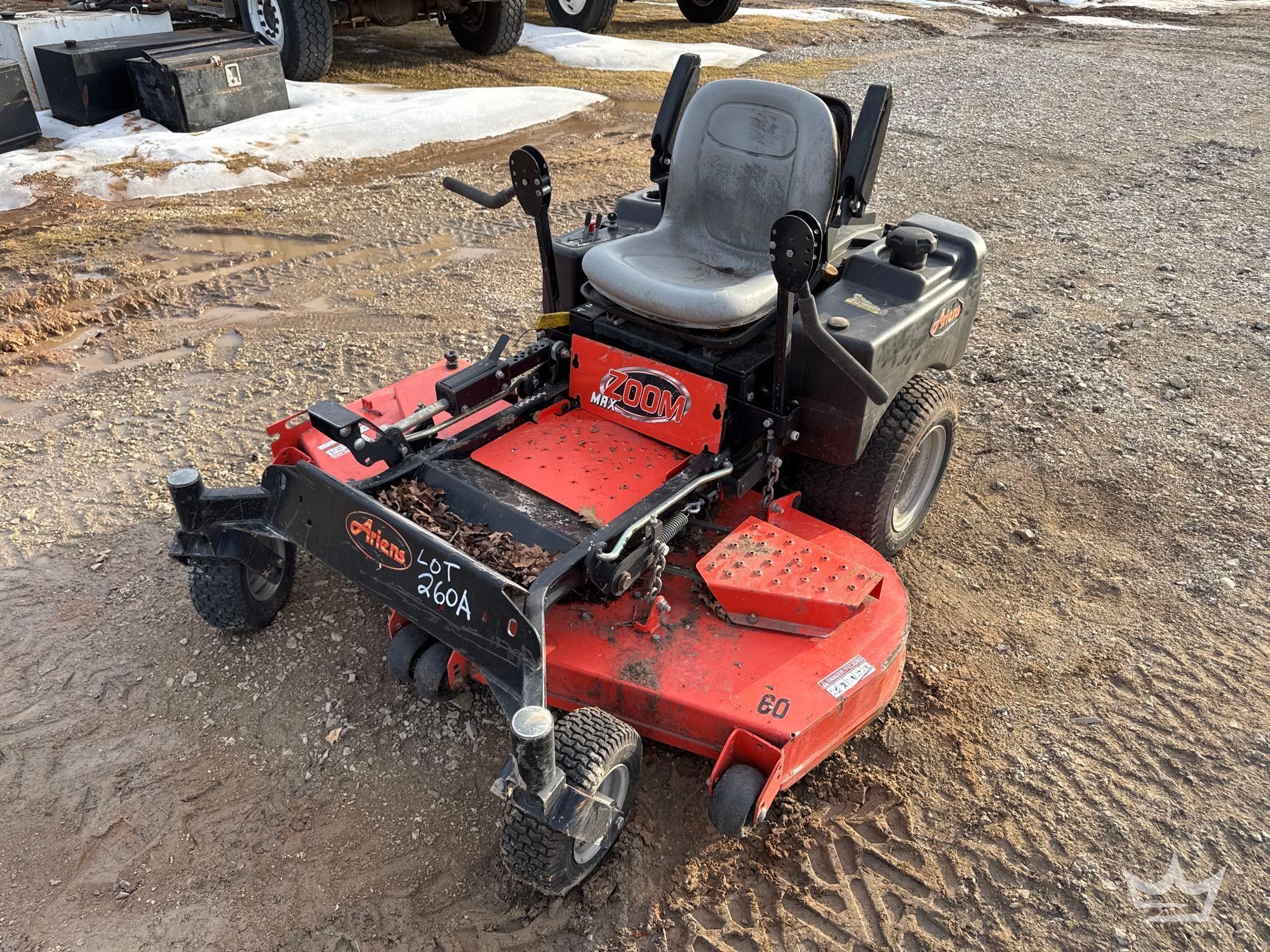 2010 Arians Max Zoom 60in. Zero Turn Commercial Mower (A60352)