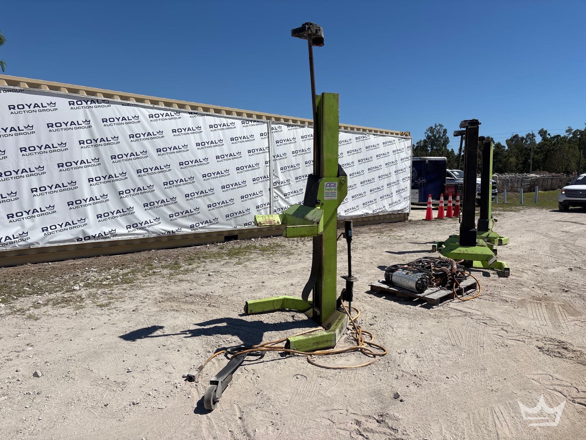 Ari-Hetra HDML-8 15,000lb Four Post Auto Lift (A64553)