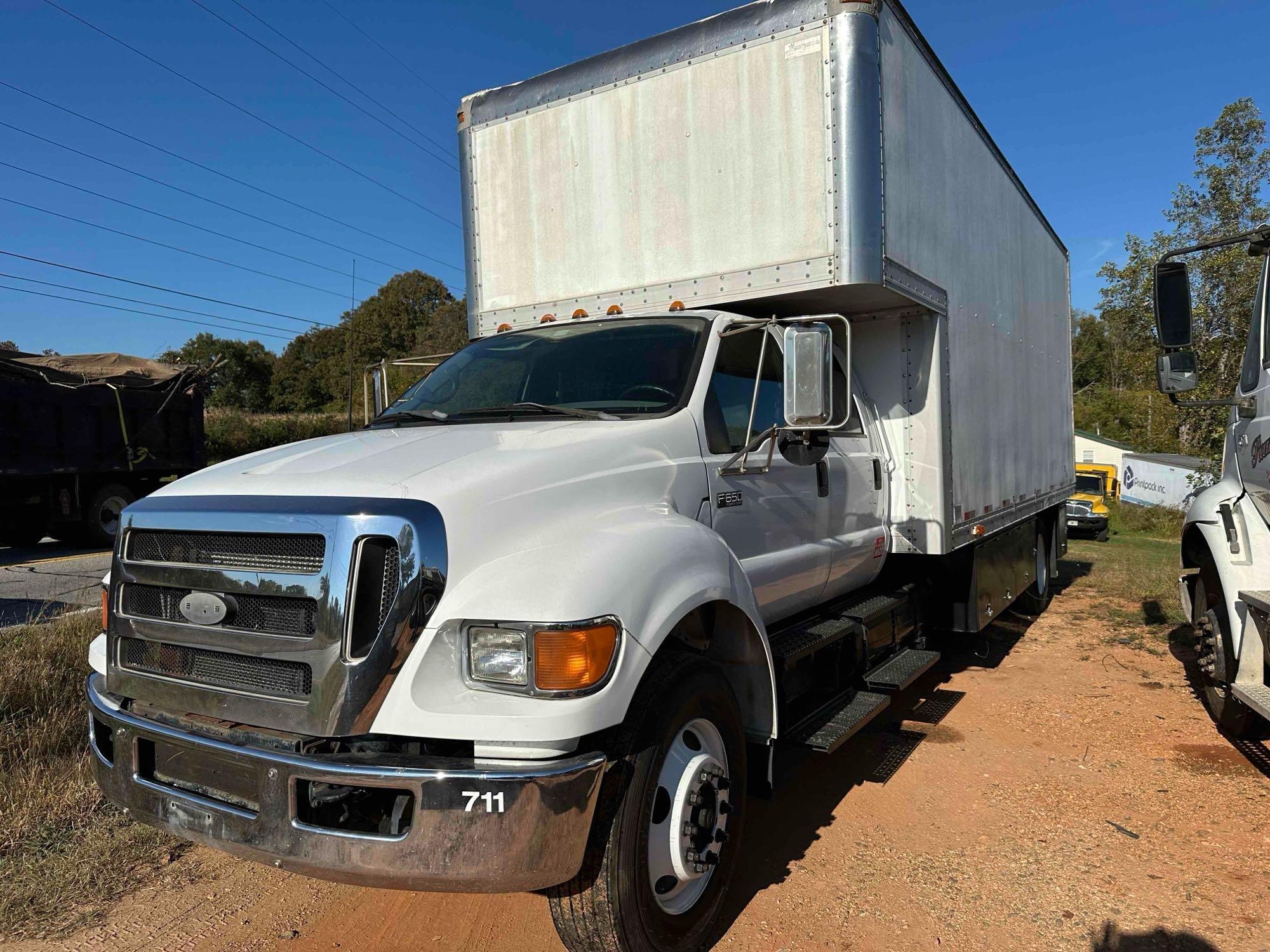 2004 Ford F-650 Box Truck, VIN # 3FRNW65L74V651409 (A54865)
