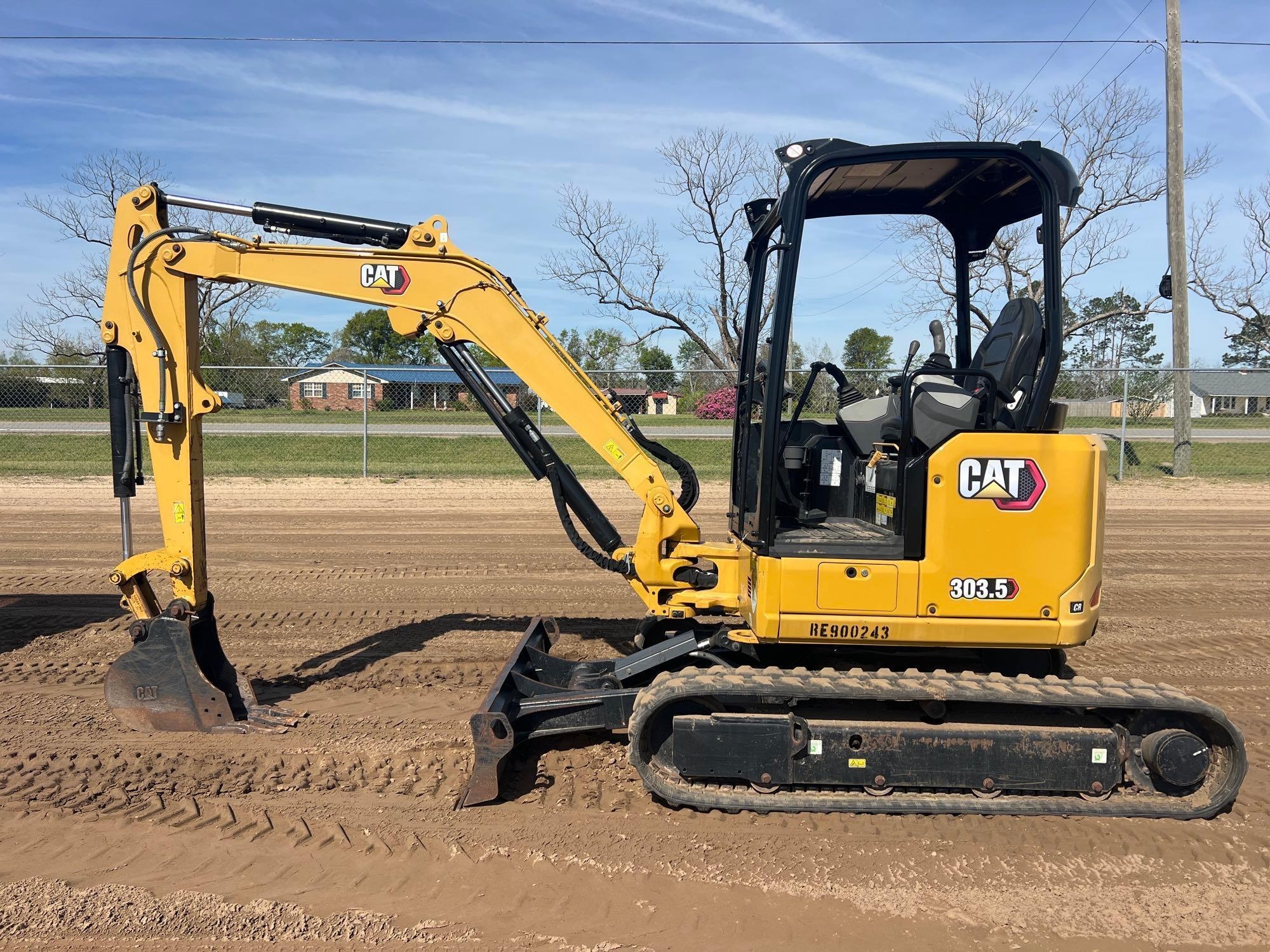 2021 CATERPILLAR 303.5CR EXCAVATOR (A65053)