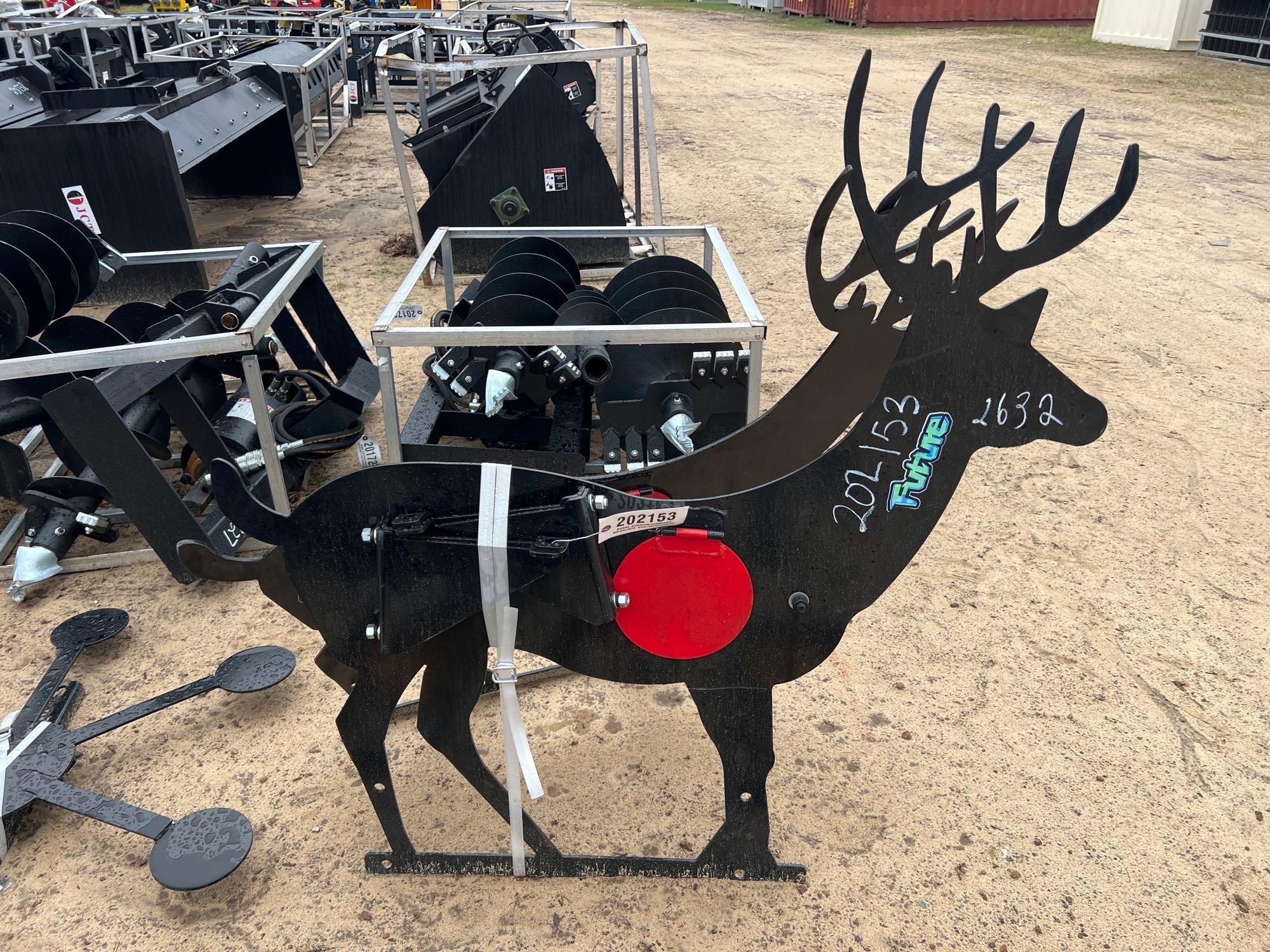 UNUSED FUTURE METAL SHOOTING TARGET (DEER) (A54757)