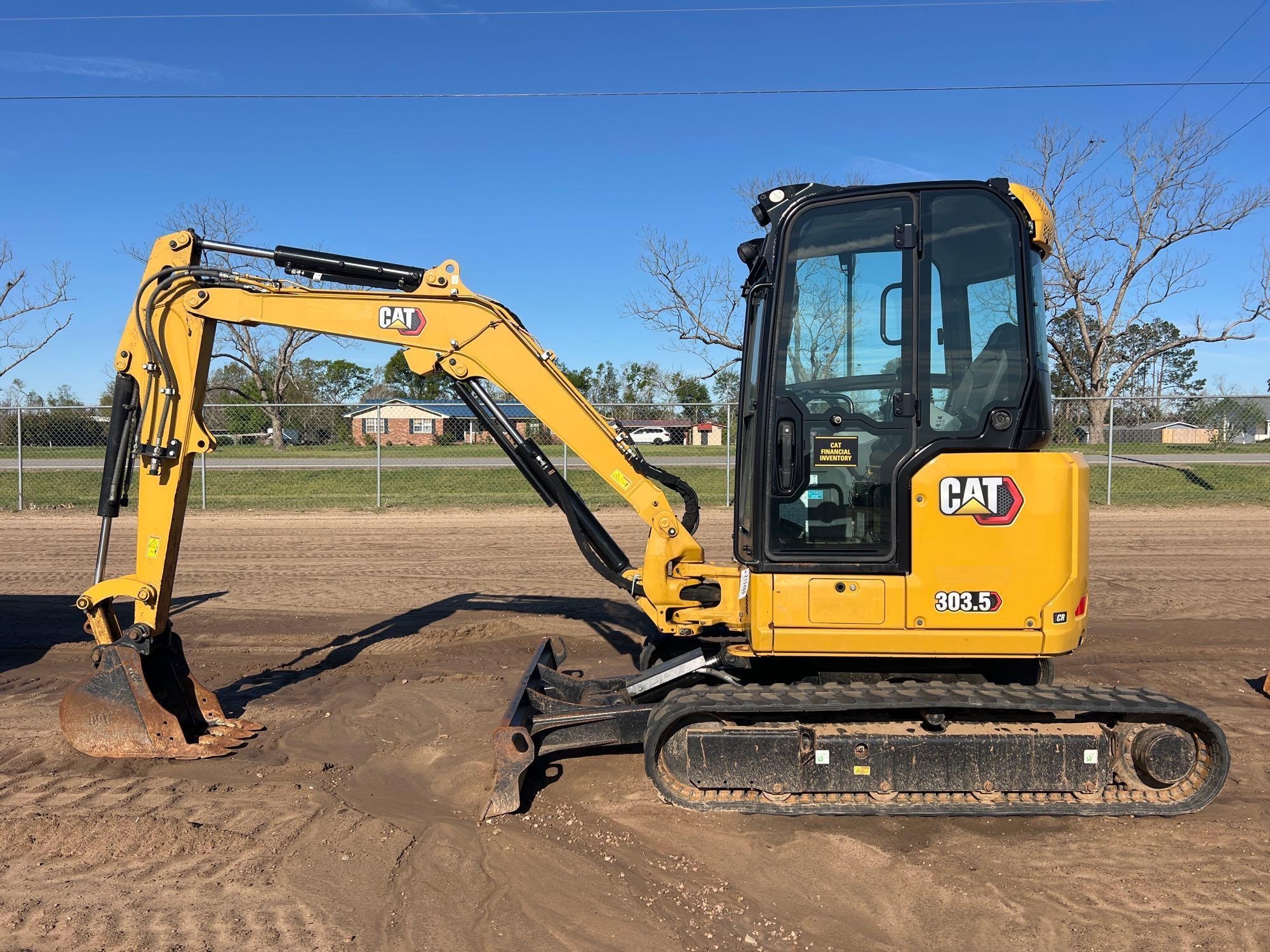 2022 CATERPILLAR 303.5CR EXCAVATOR (A65053)