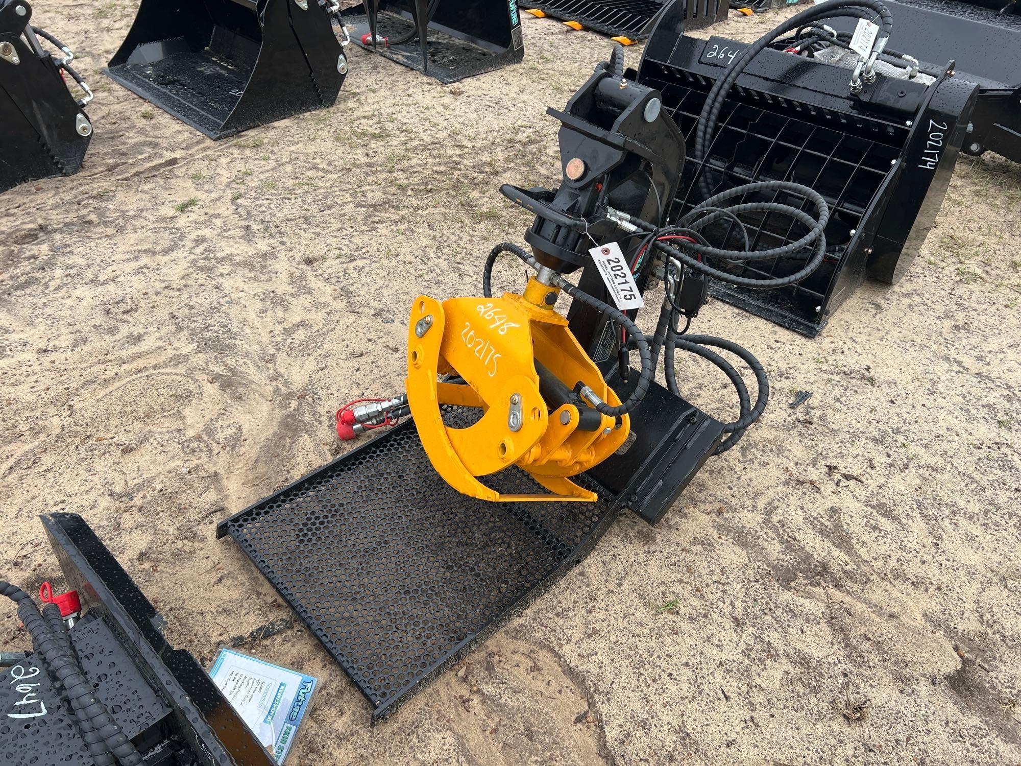 UNUSED FUTURE MRG63 MINI HYD ROTATING GRAPPLE (A54757)