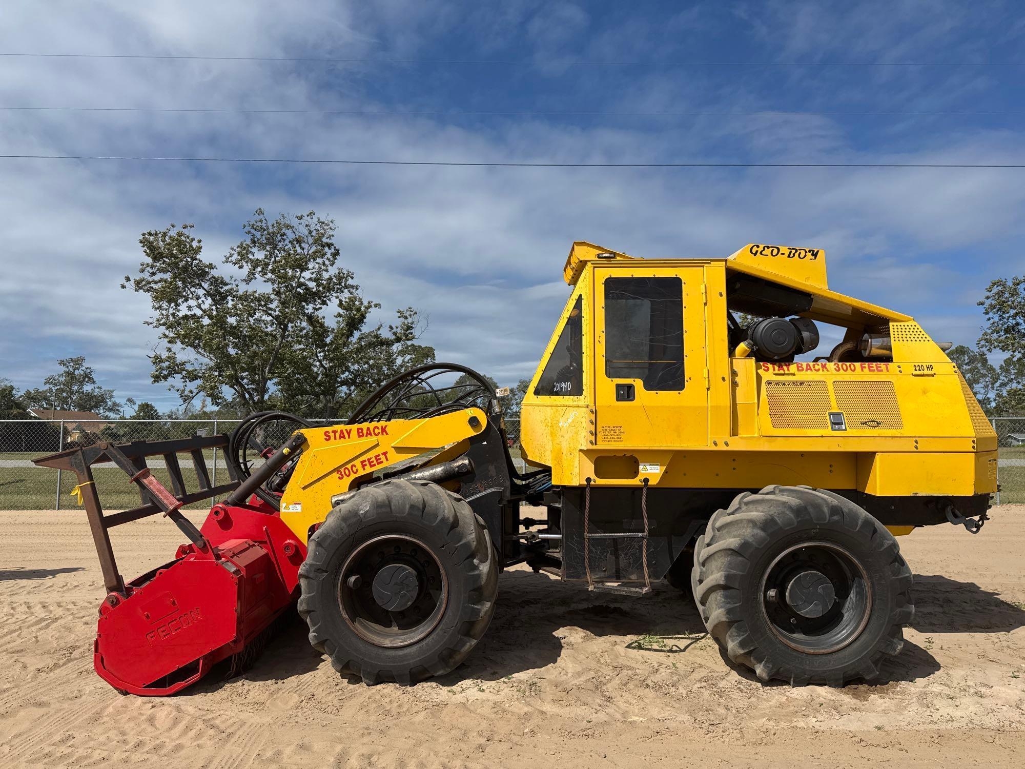 2016 JARRAFF GEOBOY ARTICULATING SITE PREP MACHINE (A52705)