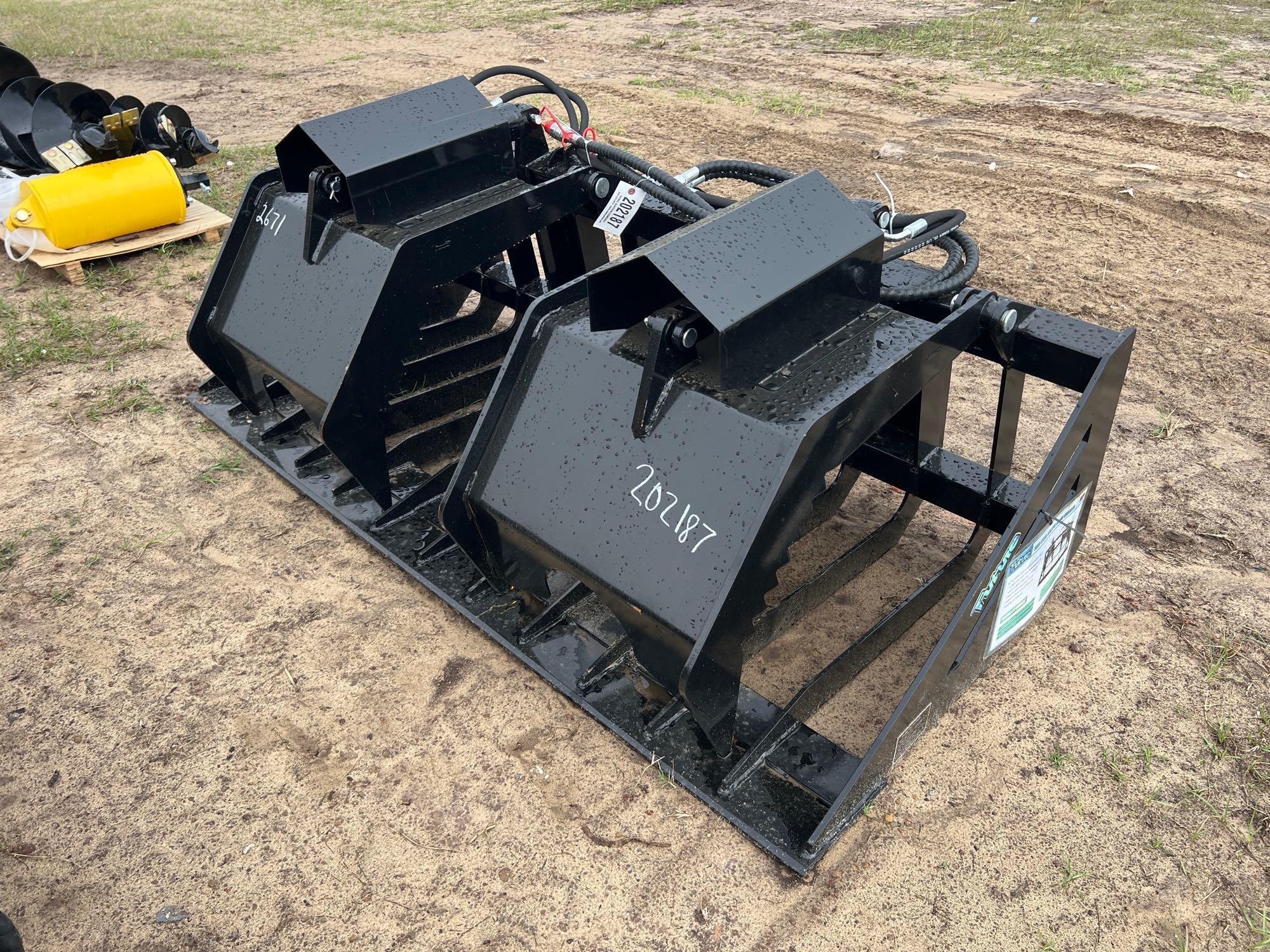 UNUSED FUTURE HWG72 - 72" HYD WOOD GRABBER (A54757)