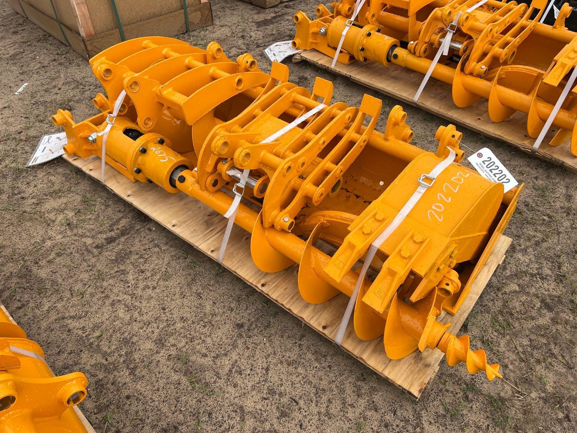 UNUSED FUTURE EXCAVATOR ATTACHMENT SET (A54757)