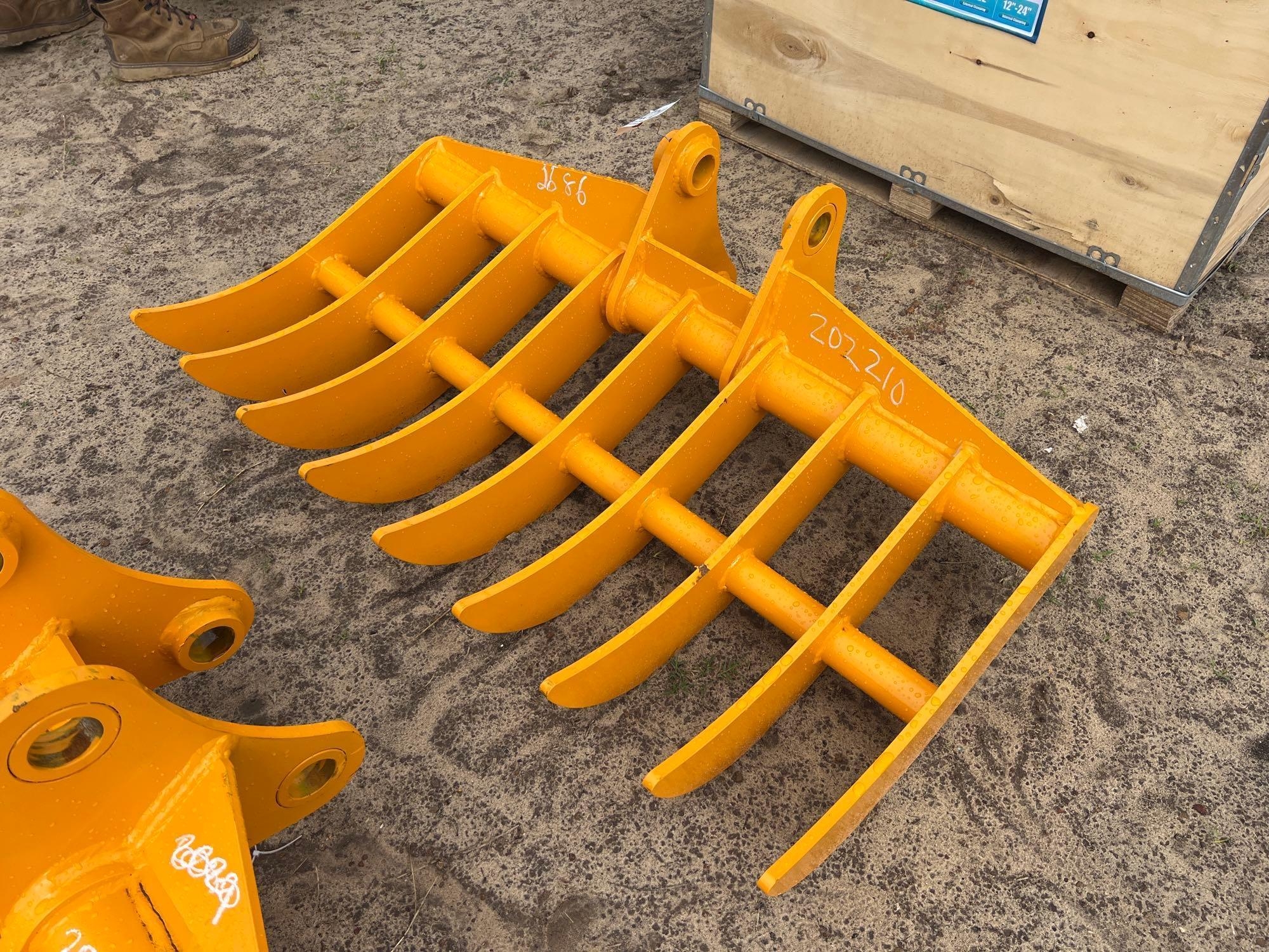 UNUSED FUTURE 44" PIN ON RAKE (A54757)