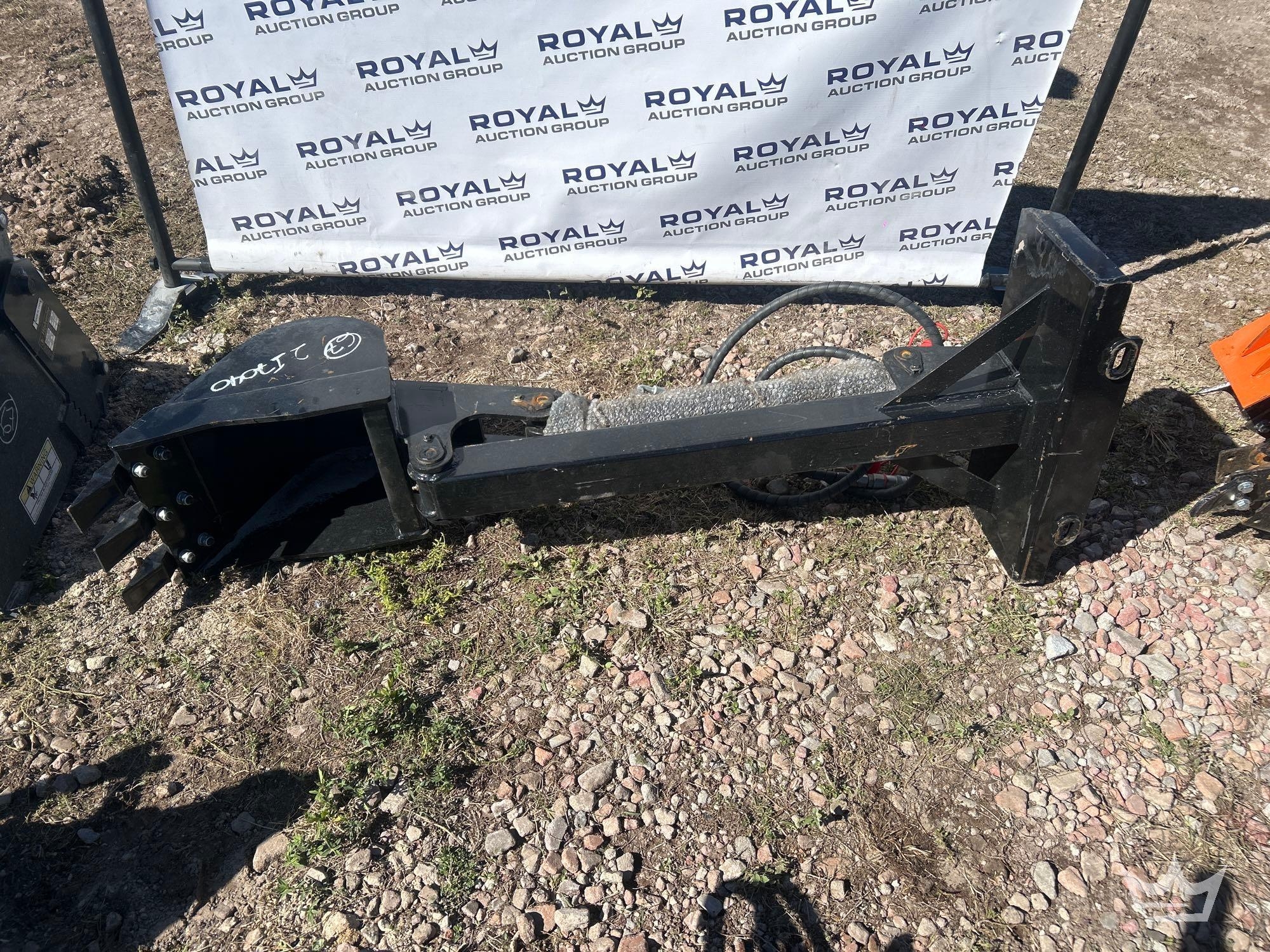 2025 GIYI Hydraulic Backhoe Mini Skid Steer Attachment (A61567)