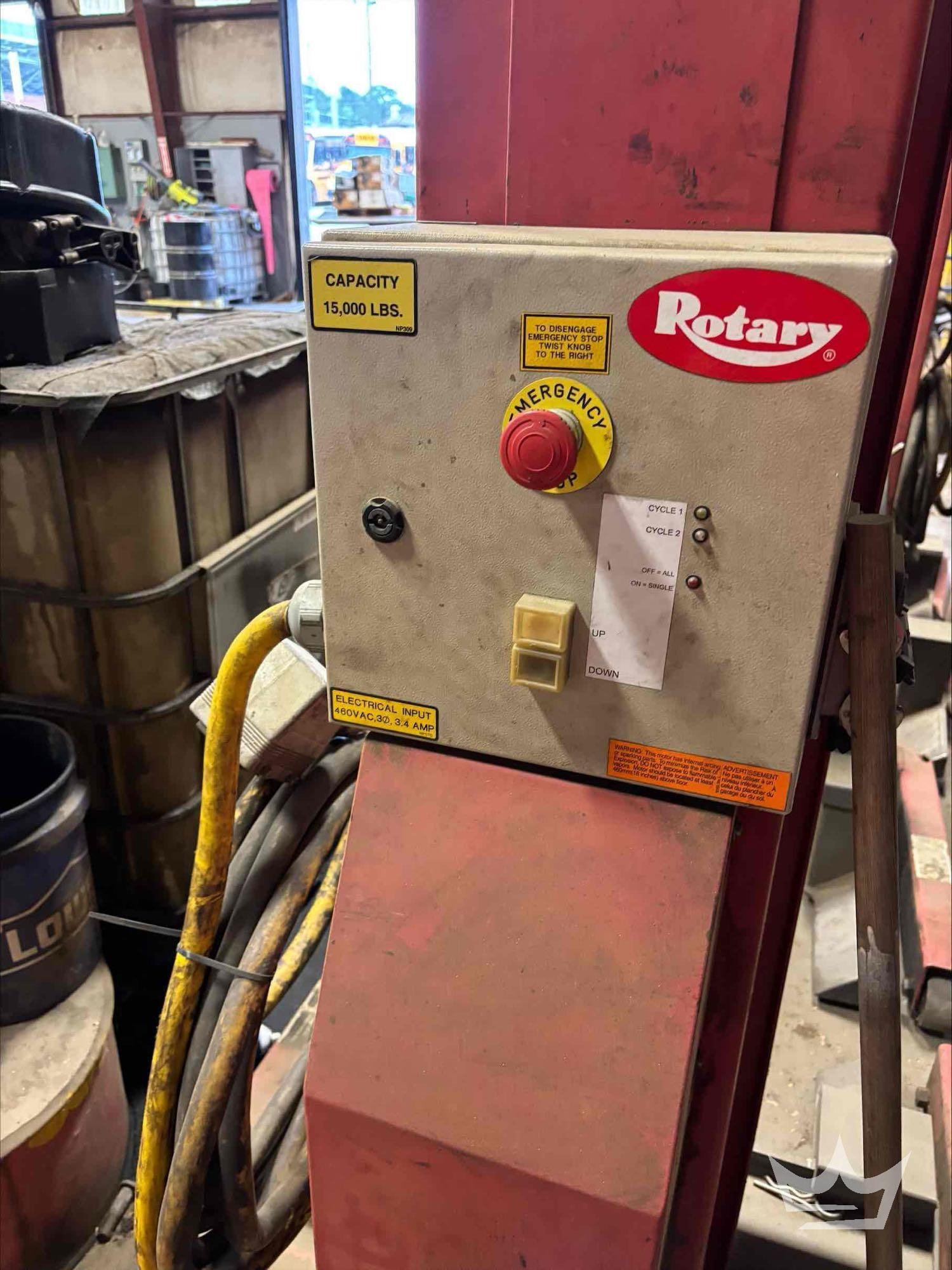 Rotary 15,000lb. 4-Post Auto Lift (A64556)