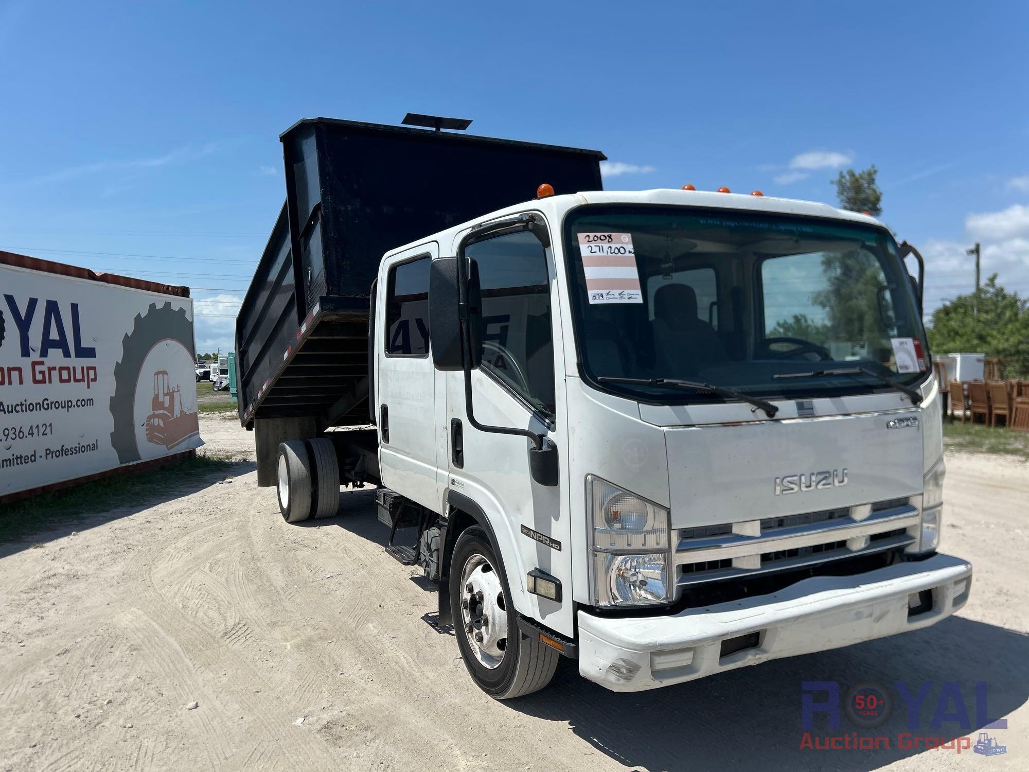 2008 Isuzu NPR-HD Landscape Dump Truck (A46683)