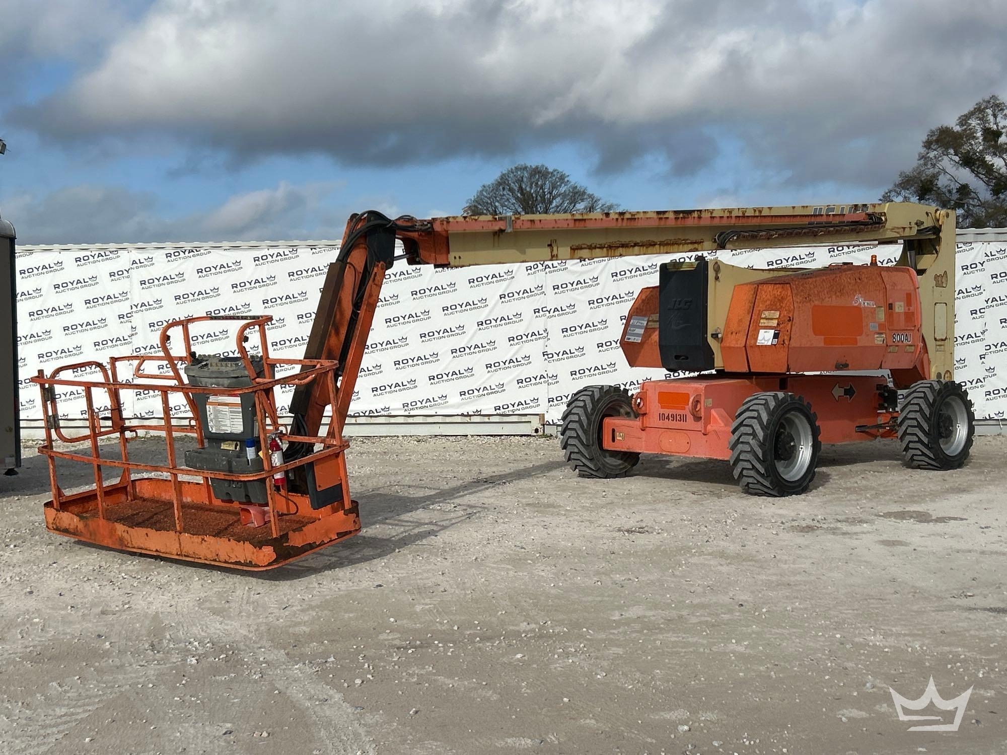 2016 JLG 800AJ 4x4 80ft Articulating Boom Lift (A64553)