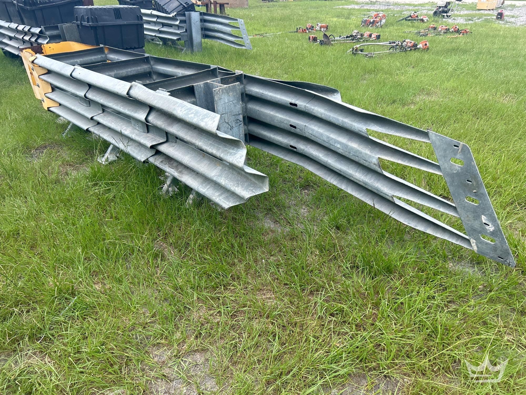 2021 Redirective Crash Cushion Guardrail (A61573)