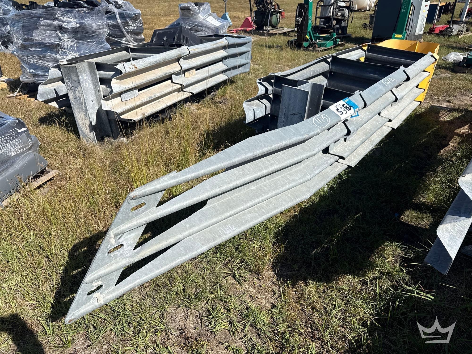 2021 Redirective Crash Cushion Guardrail (A61573)