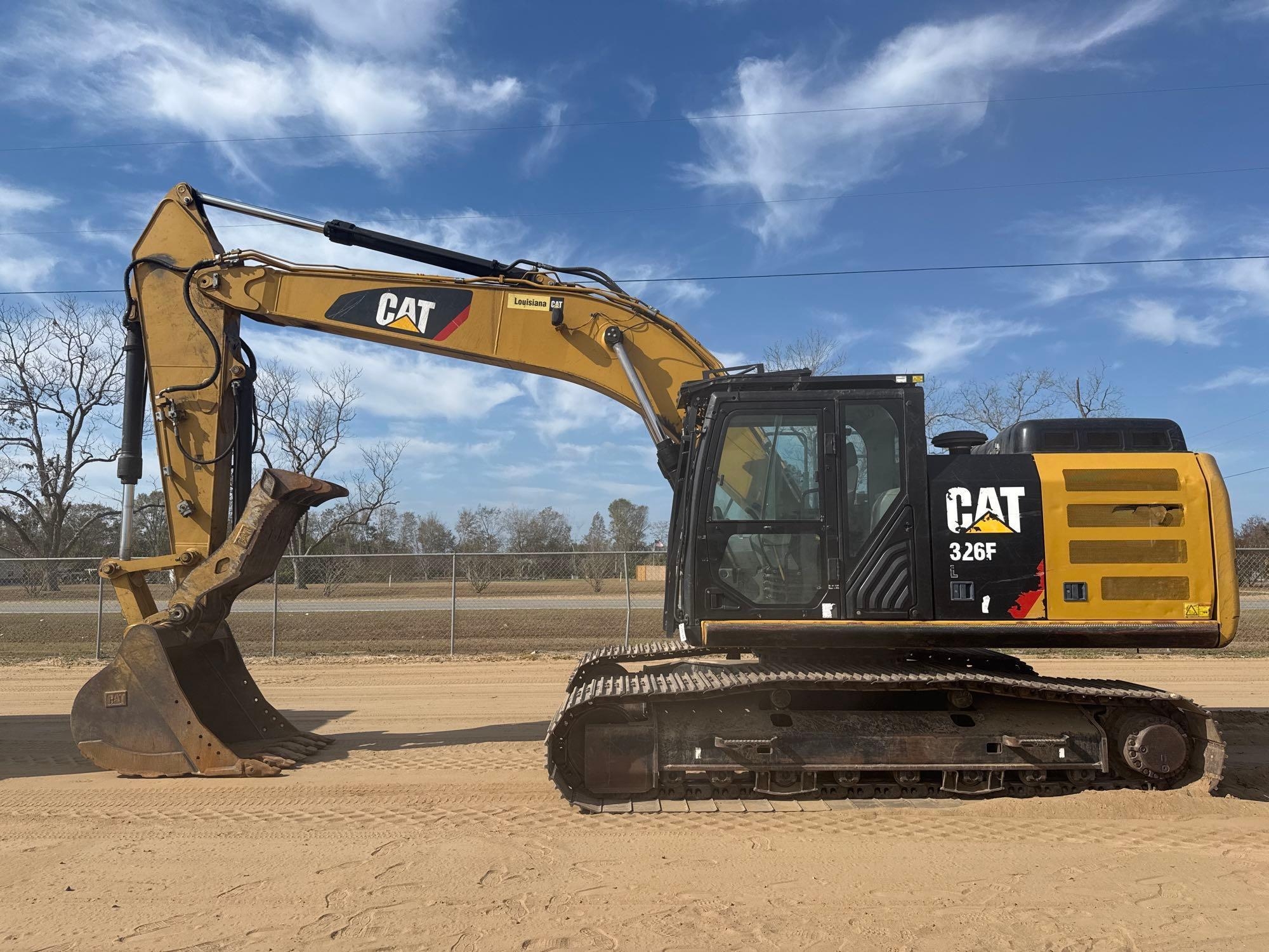 2019 CATERPILLAR 326FL EXCAVATOR (A60429)