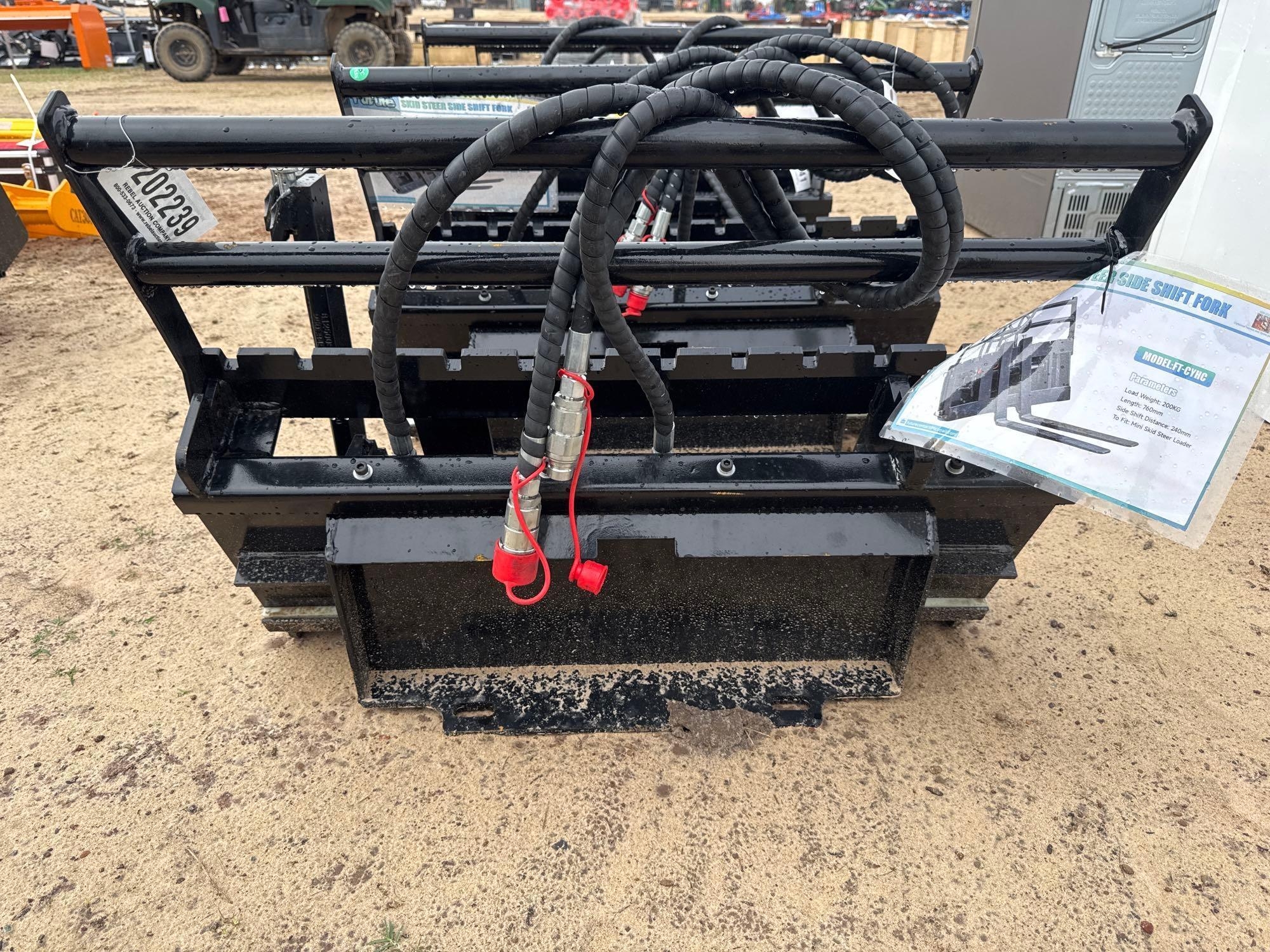 UNUSED FUTURE CYHC HYD MINI SIDE SHIFT FORKS (A54757)