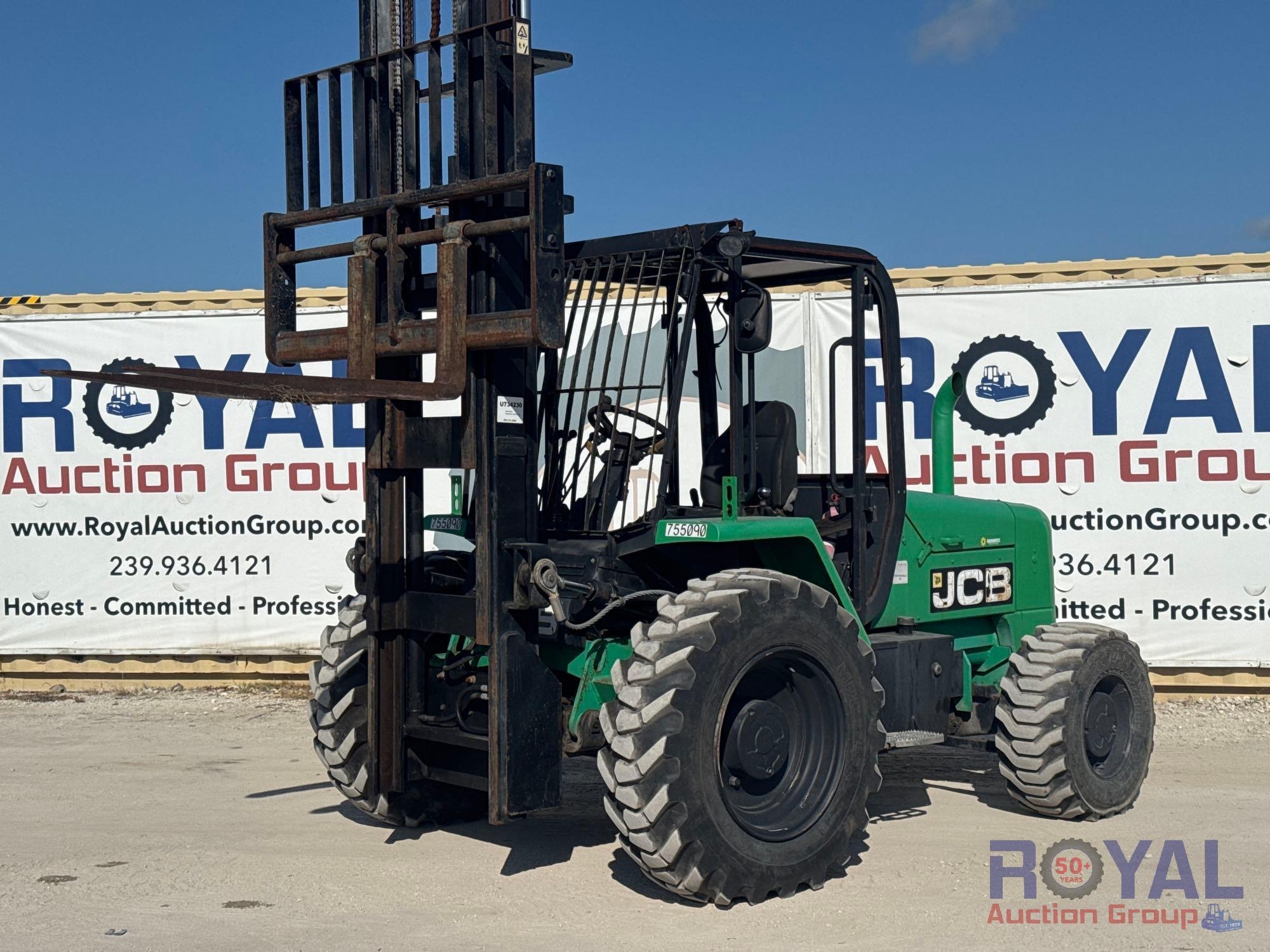 2015 JCB 930 6,000LB 4x4 Rough Terrain Forklift (A46683)