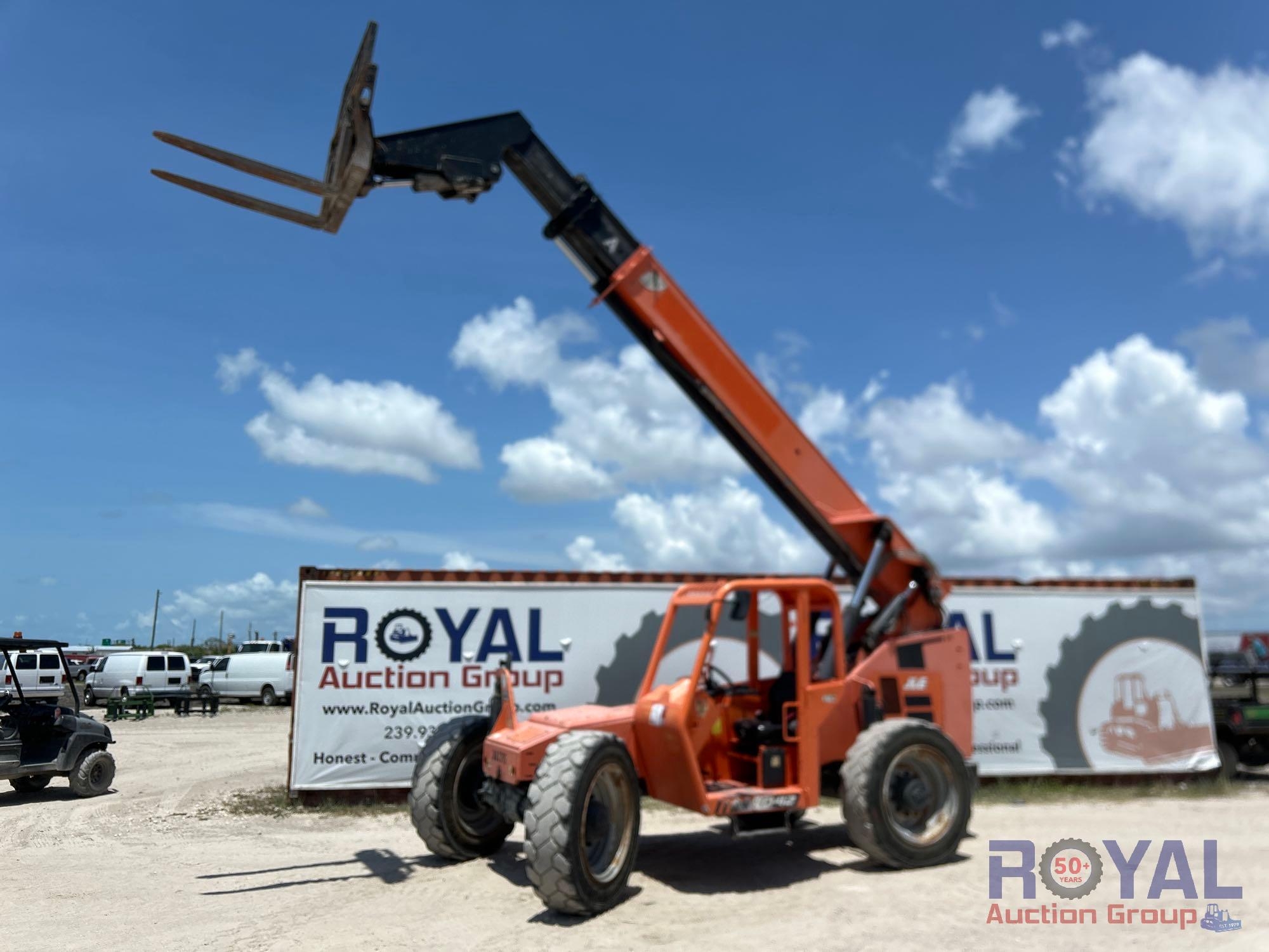 2018 JLG Skytrak 8042 8,000lb 4x4 Rough Terrain Telehandler (A46683)
