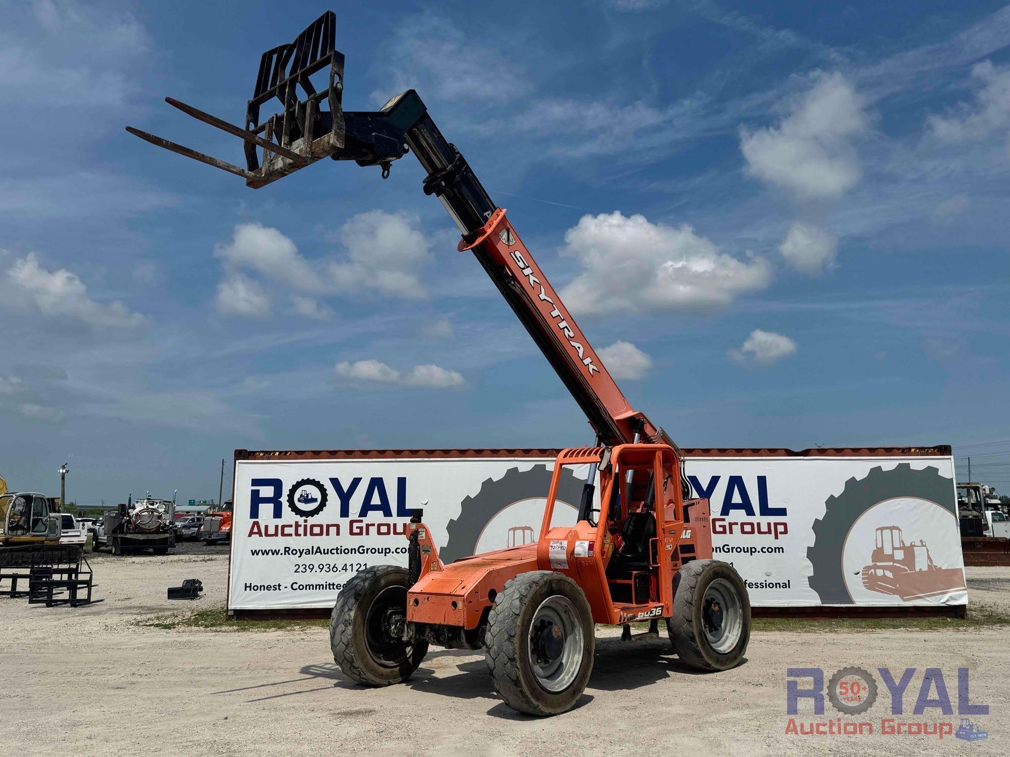 2017 JLG Skytrak 6036 6,000lbs 4x4 Rough Terrain Telehandler (A53421)