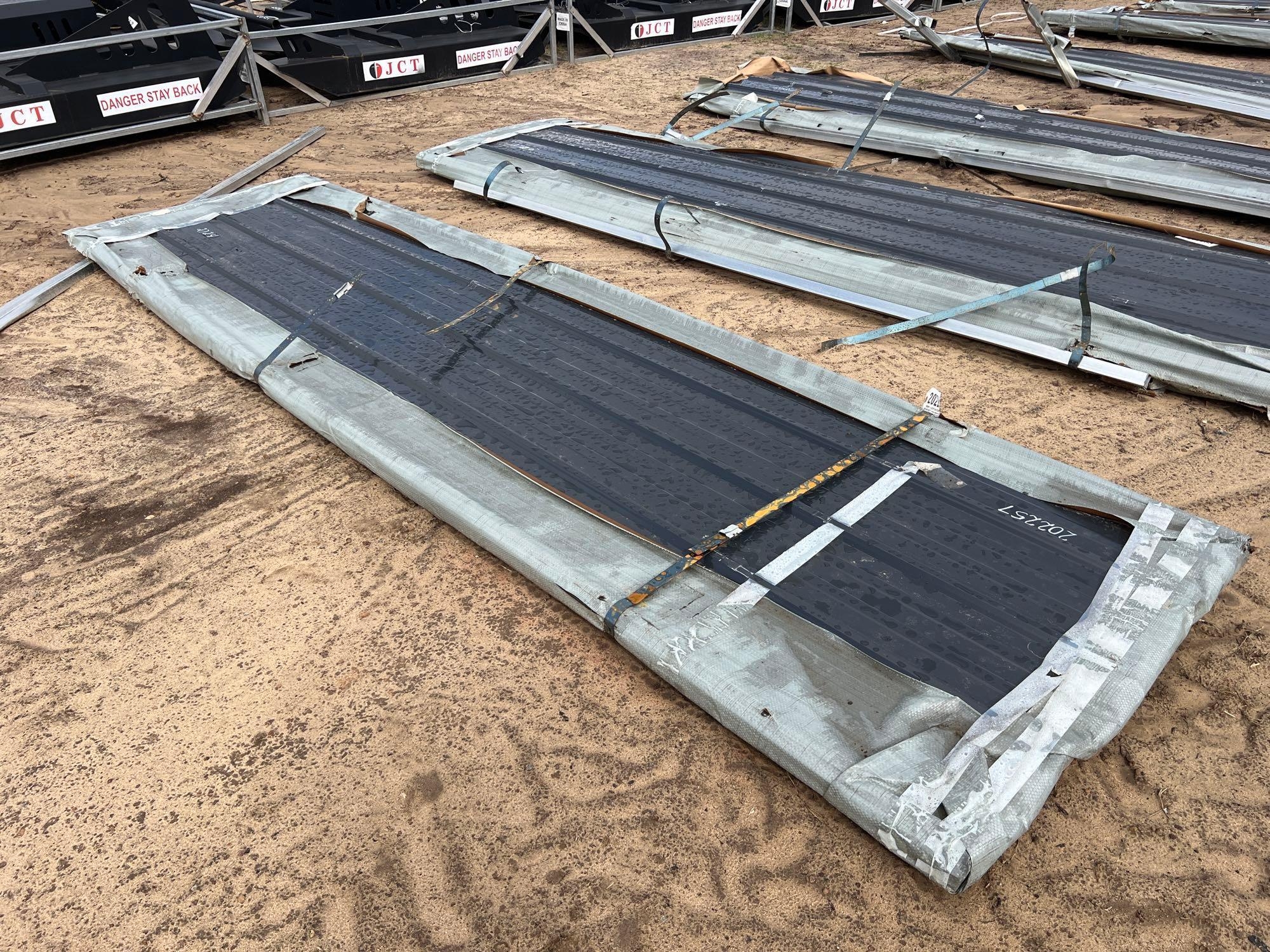 (APPROX.100) UNUSED FUTURE 12' GALVALUME STEEL TIN (A54757)